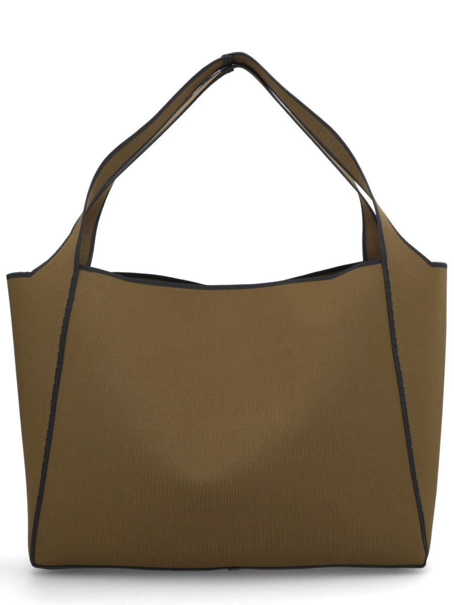 Stella Mccartney Versatile Tote Bag Dual Handles In Brown