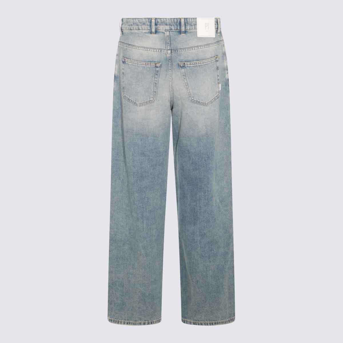 Shop Pt01 Blue Cotton Denim Jeans