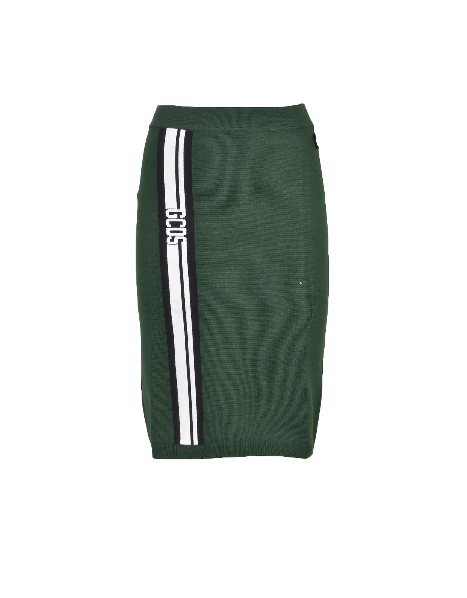 Gcds Womens Green Skirt