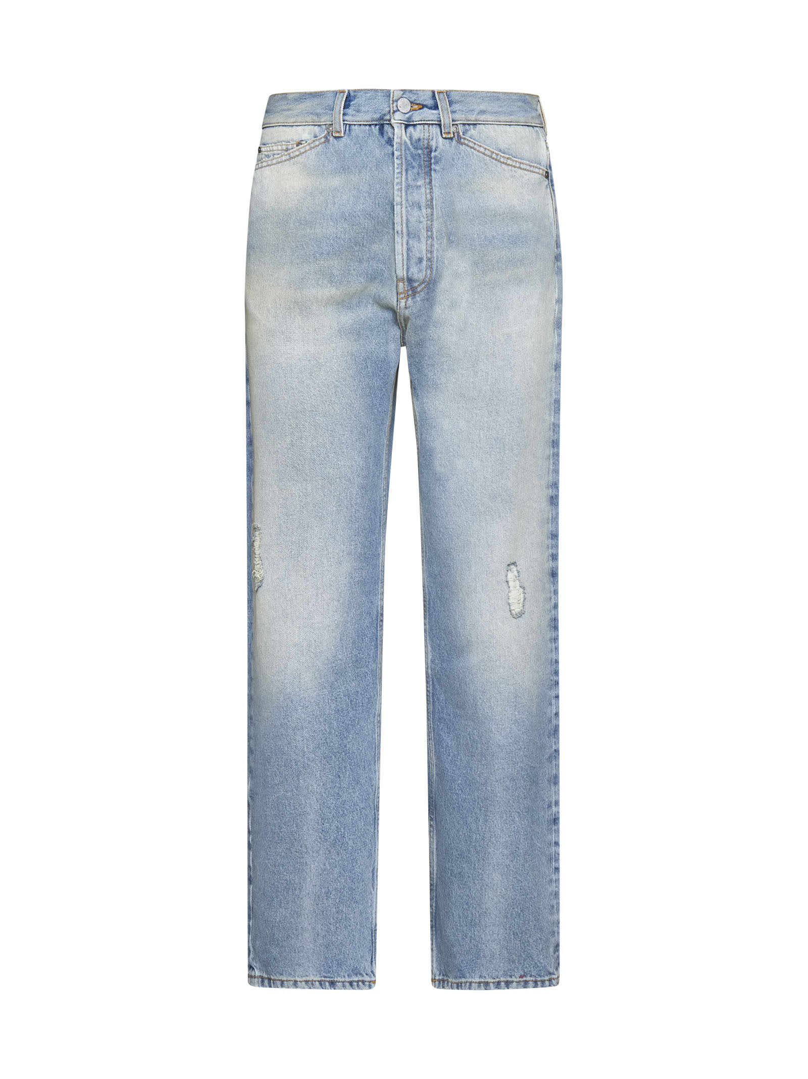 Palm Angels 5-pocket Straight-leg Jeans