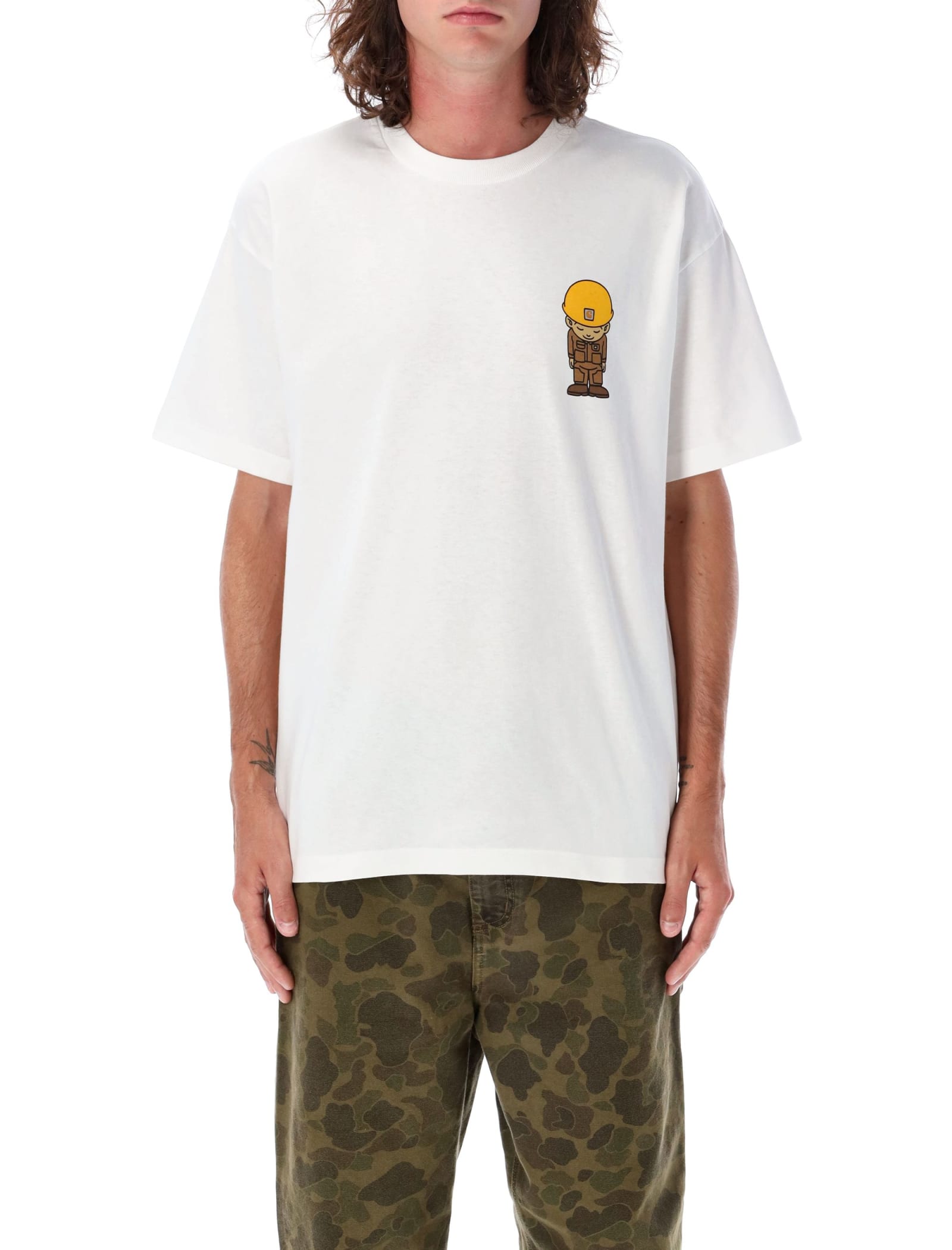 Shop Carhartt Sumimasen T-shirt In White