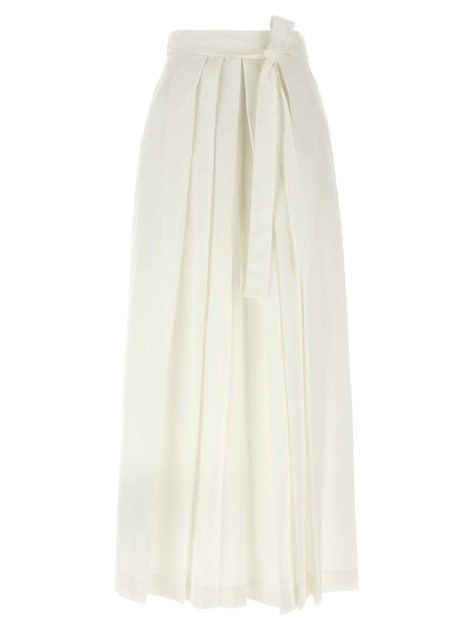 Fabiana Filippi Wide Range Of Trousers Pants In White