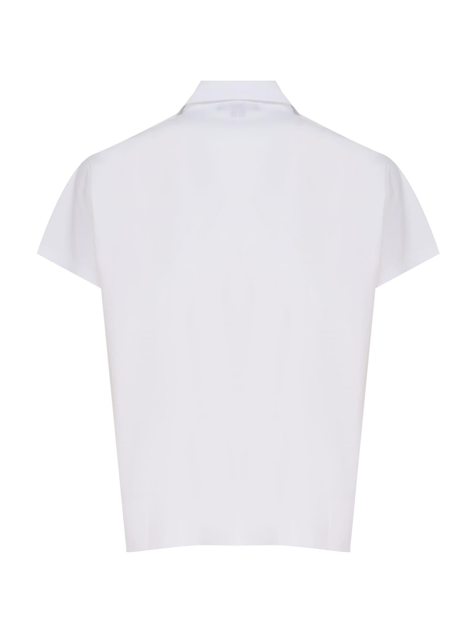 Shop Fay Short Sleeve Polo Shirt