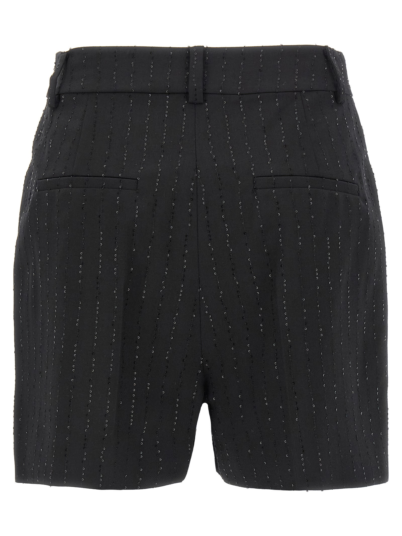 Max Mara Siberia Bermuda And Short Black In Black