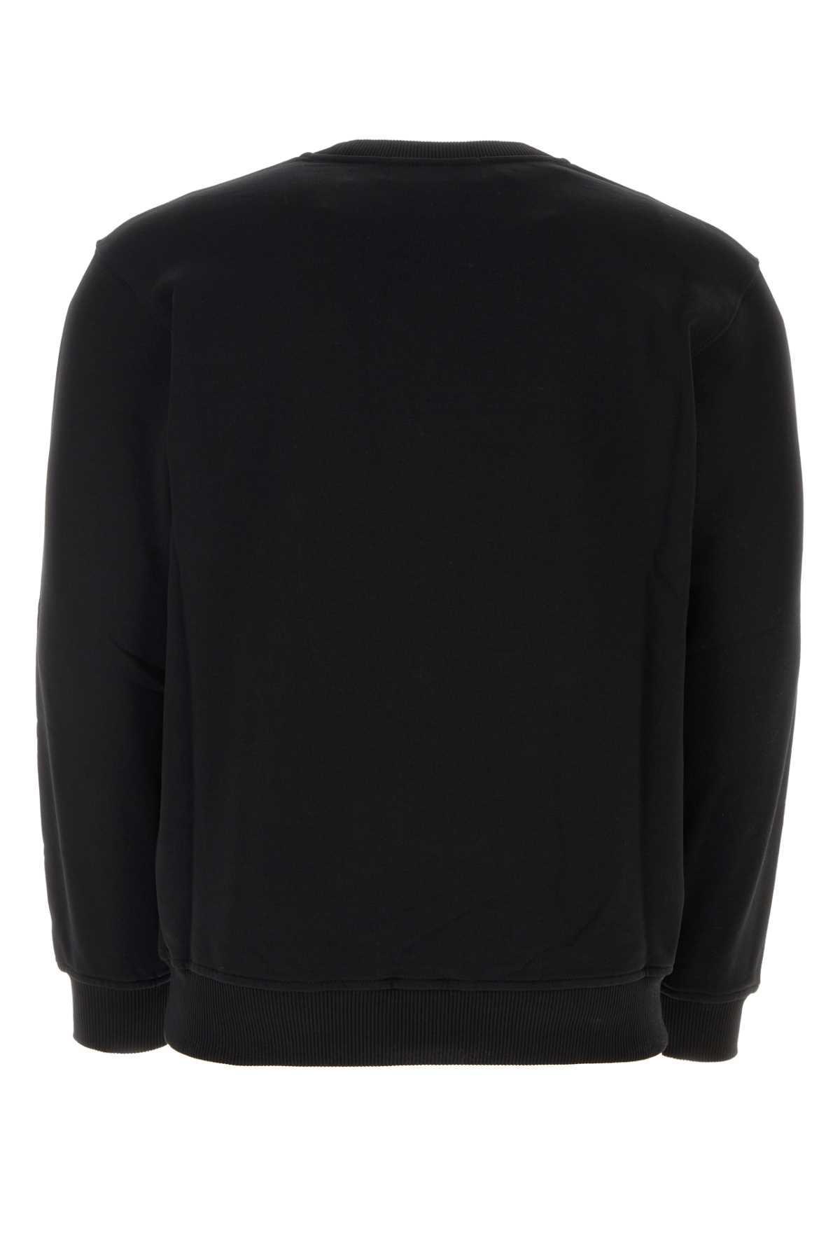 Comme Des Garçons Shirt Black Cotton Comme Des Garã§ons Shirt X Lacoste Sweatshirt
