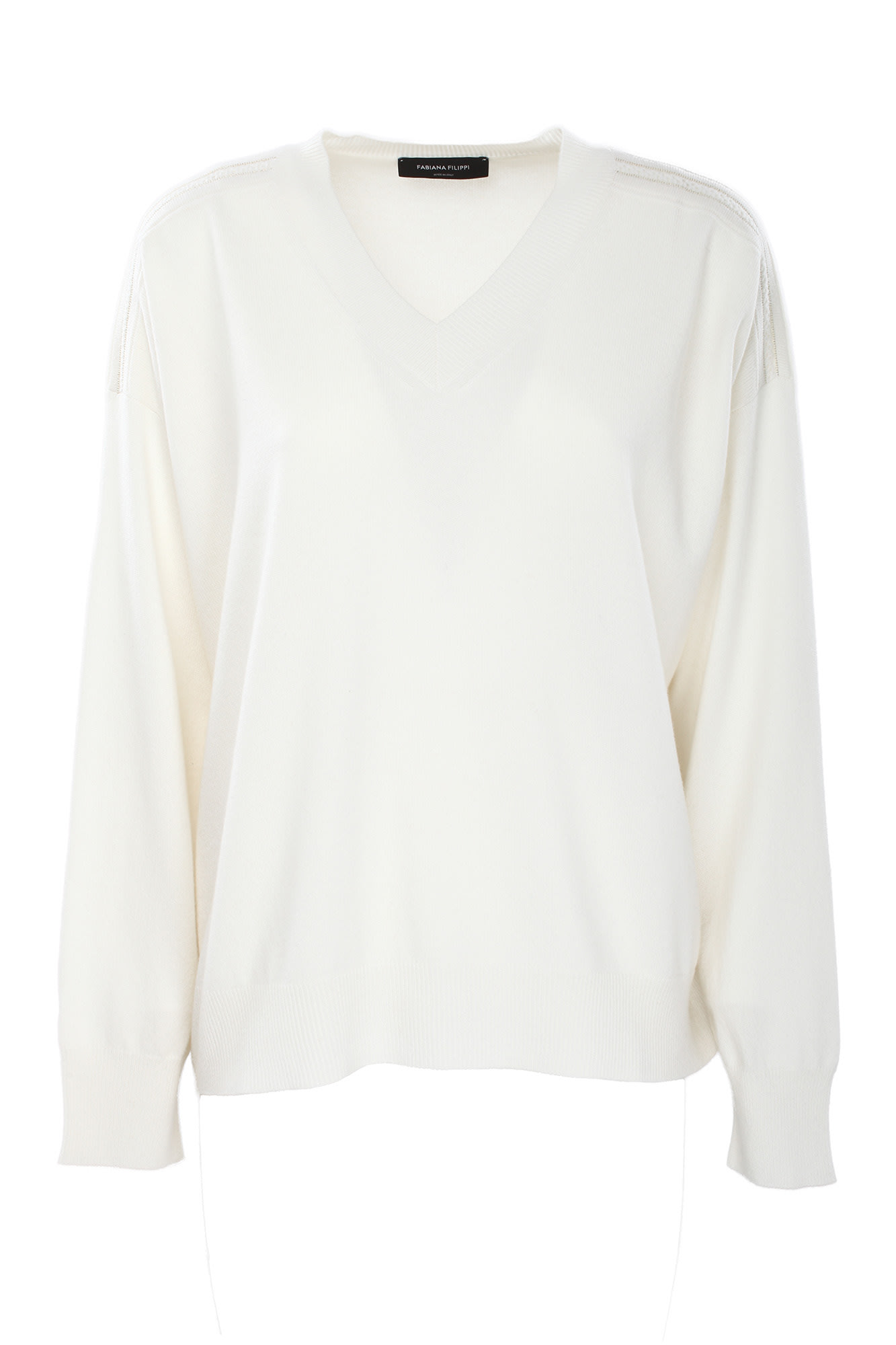 Shop Fabiana Filippi Sweaters Beige