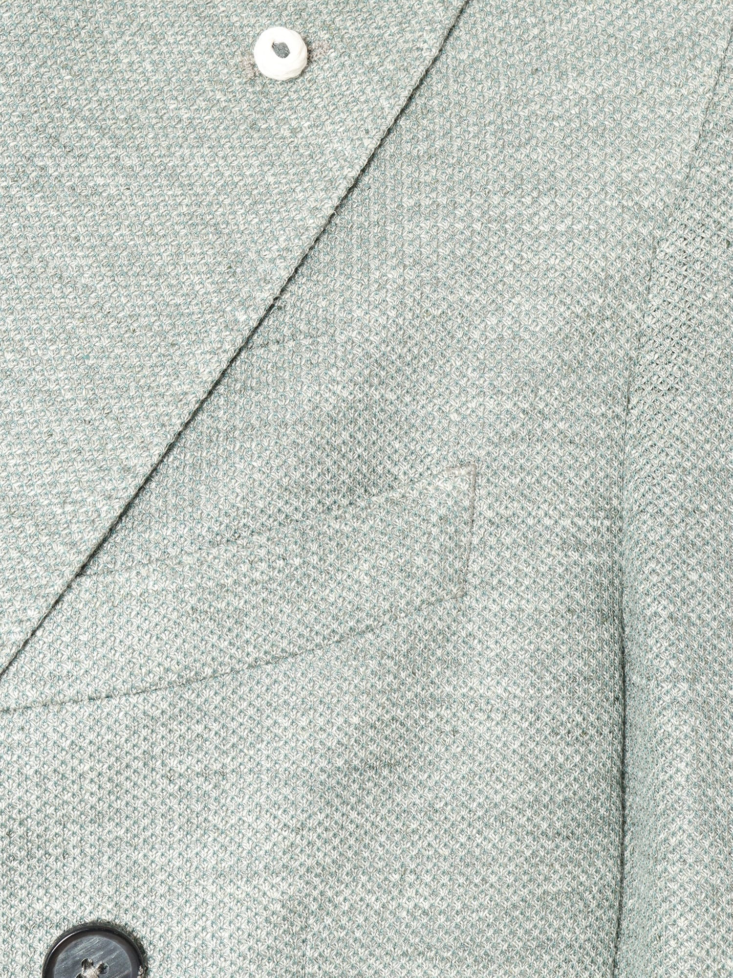 Shop L.b.m 1911 Light Grey Blazer In Green