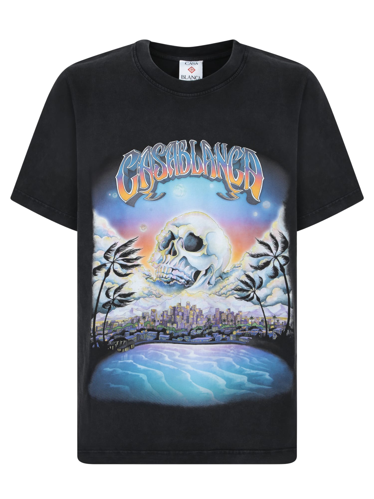 Casablanca Premonition Hotfix Printed T-shirt