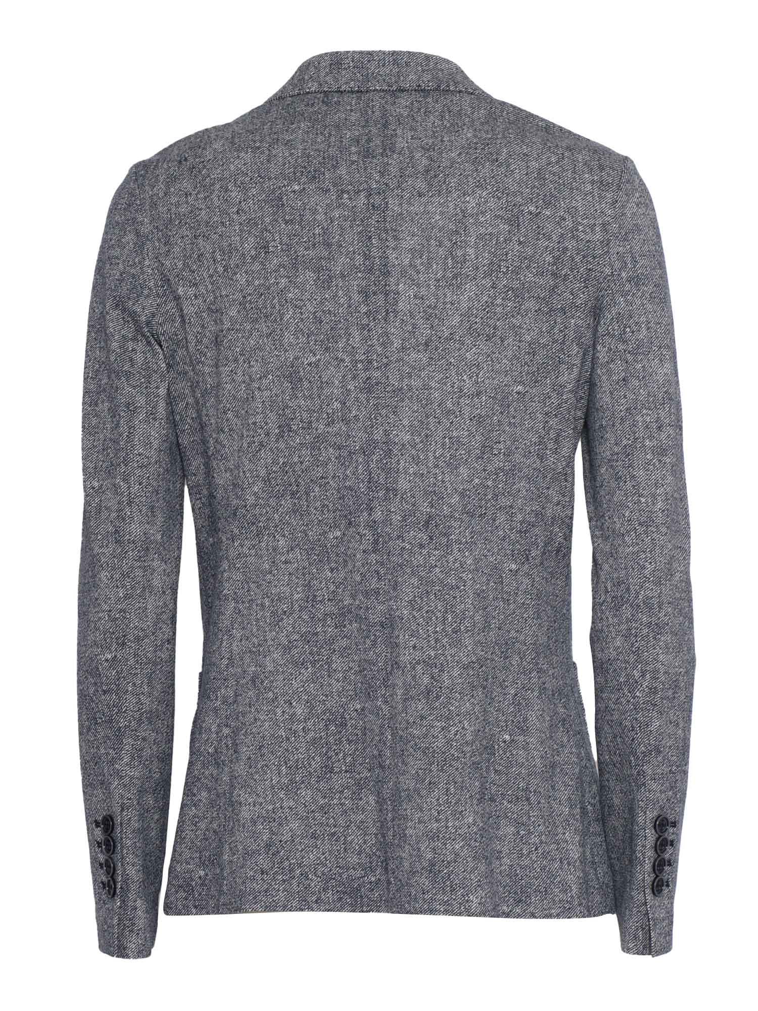 Shop Circolo 1901 Piquet M.s.p. Jacket In Grey