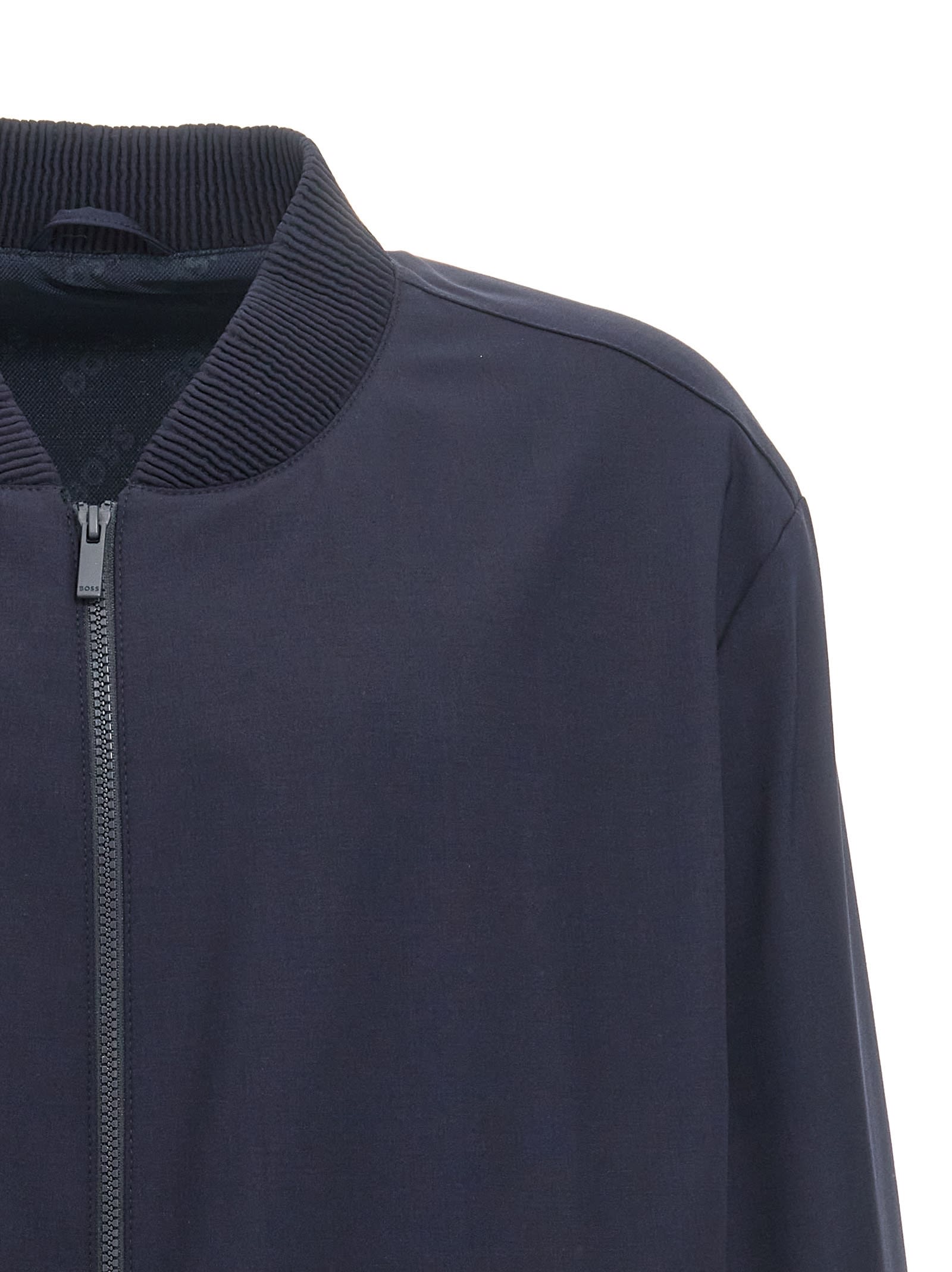 Shop Hugo Boss Hanry Bmb Jacket In Blue