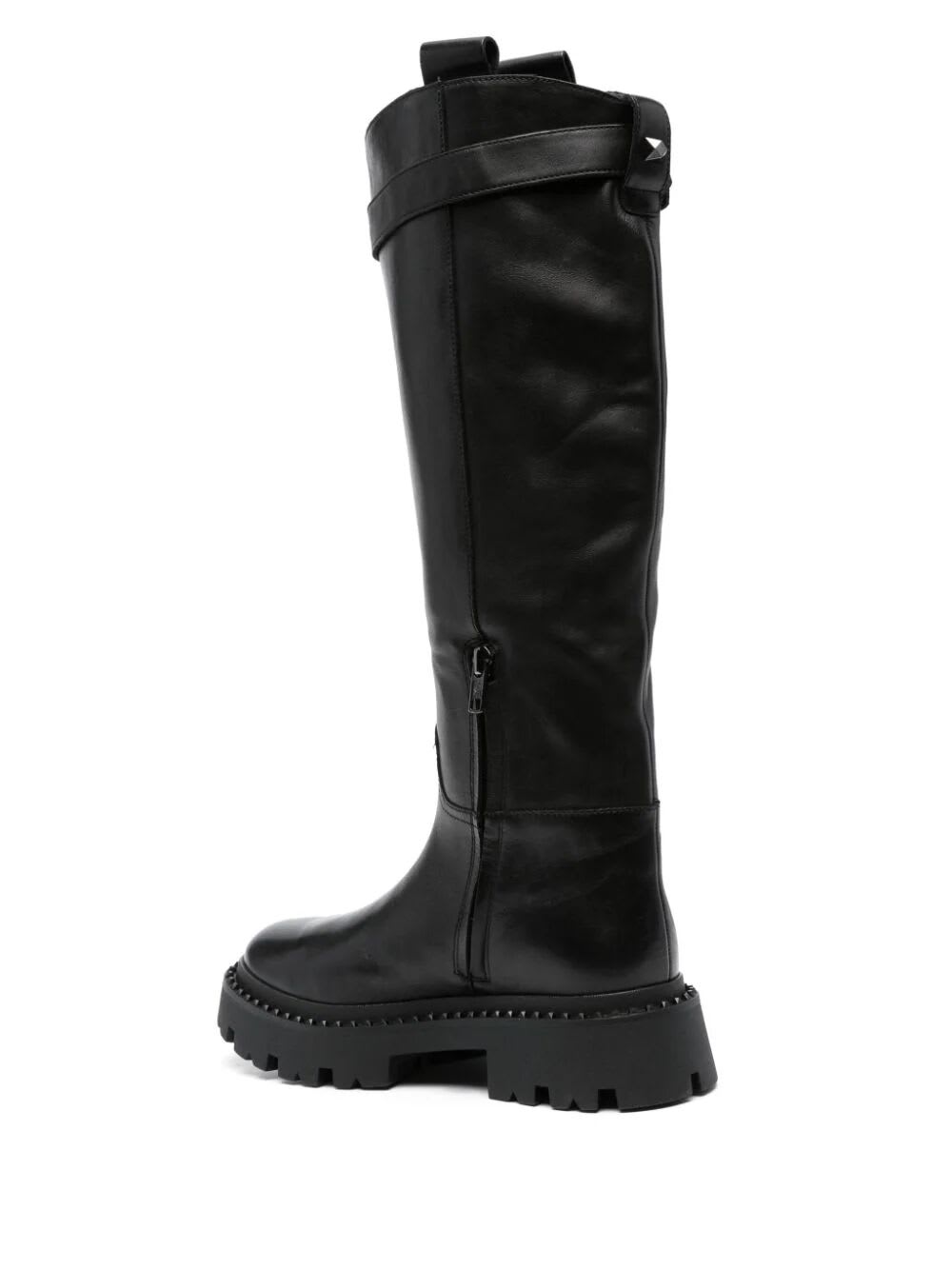Shop Ash Galaxy01 High Boots In Black