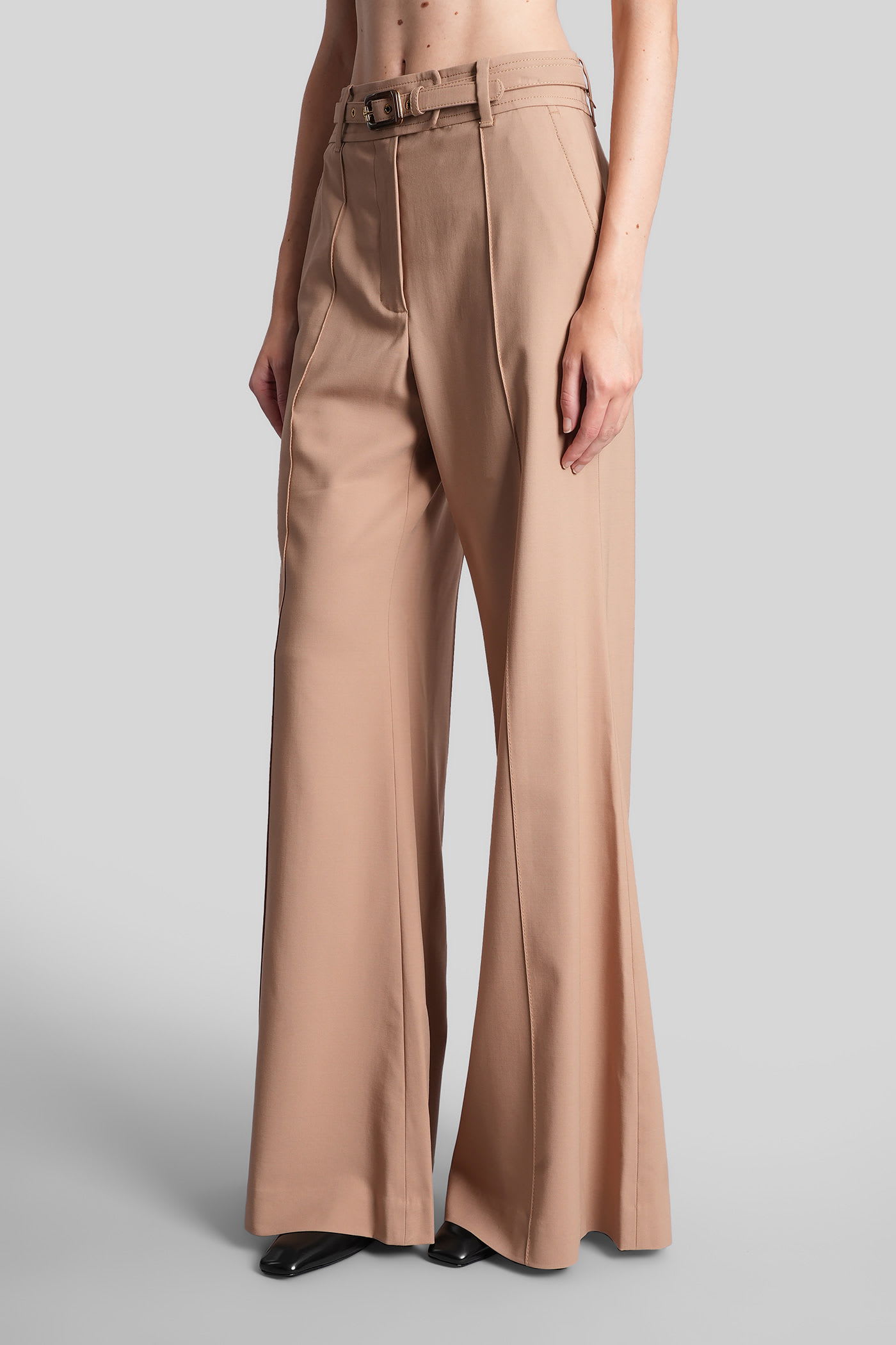 Zimmermann Hypnotic Belted Trousers In Multi