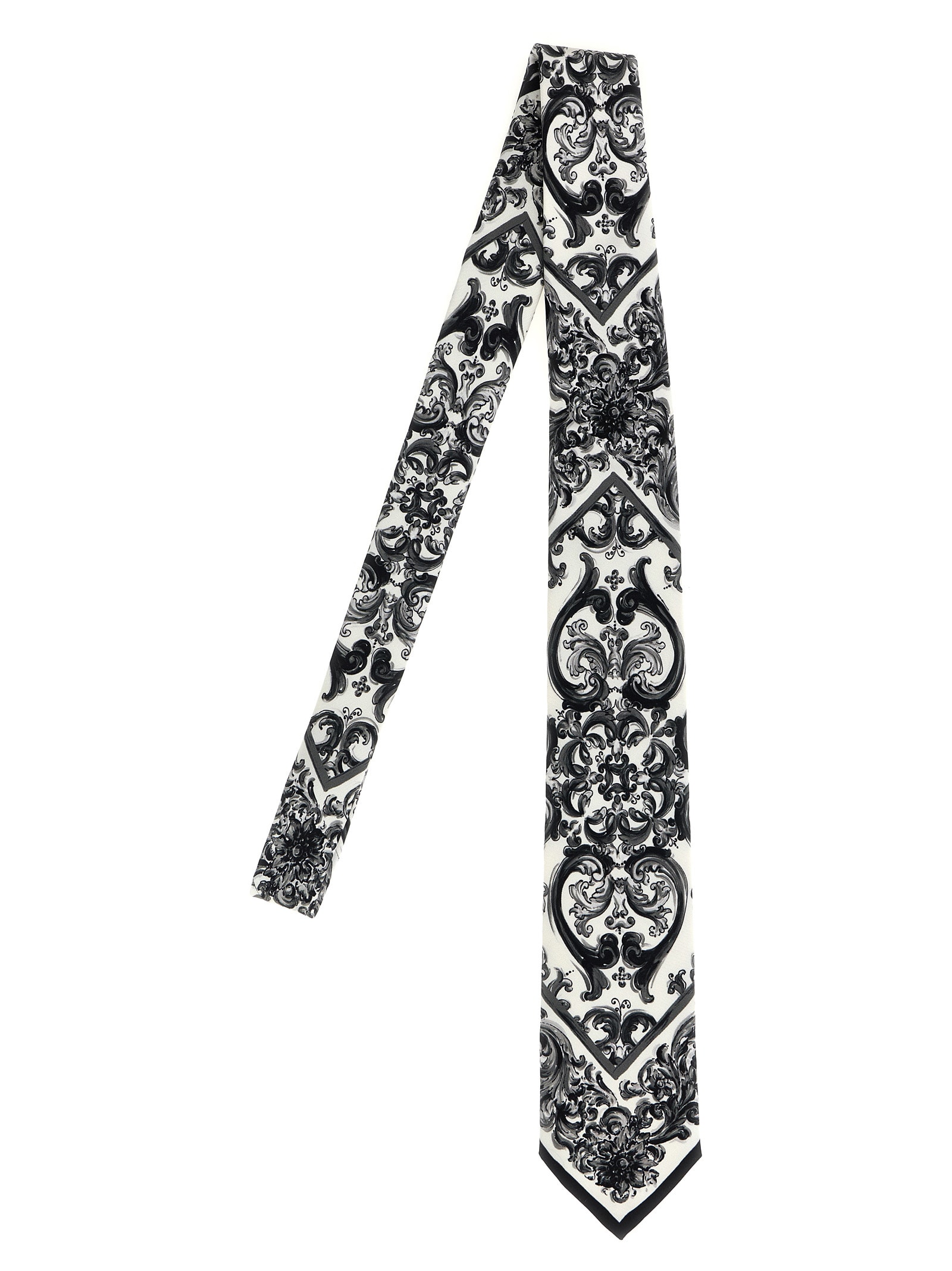 maiolica Print Tie