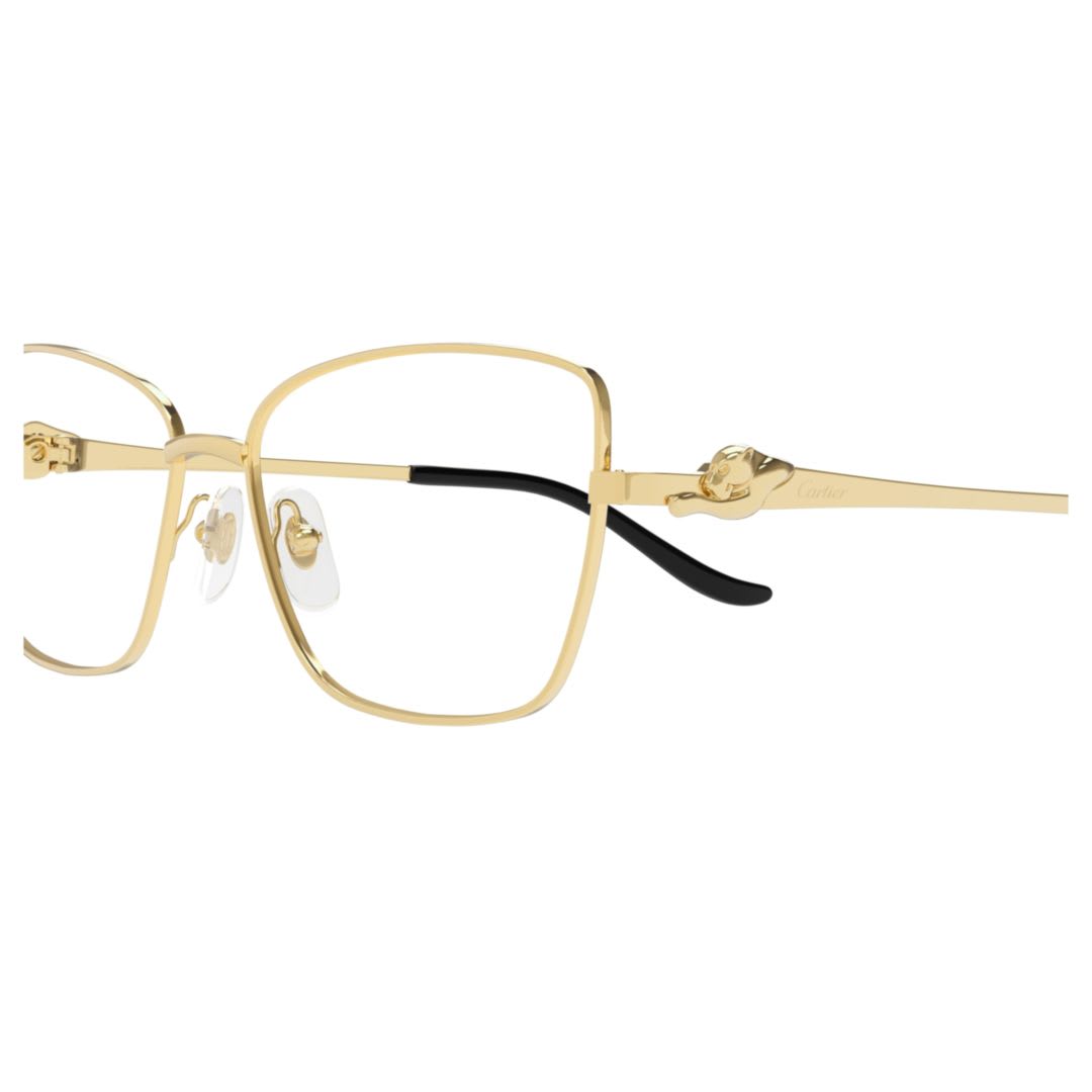 Cartier Ct0523o-001gold-gold-transparent In Gold