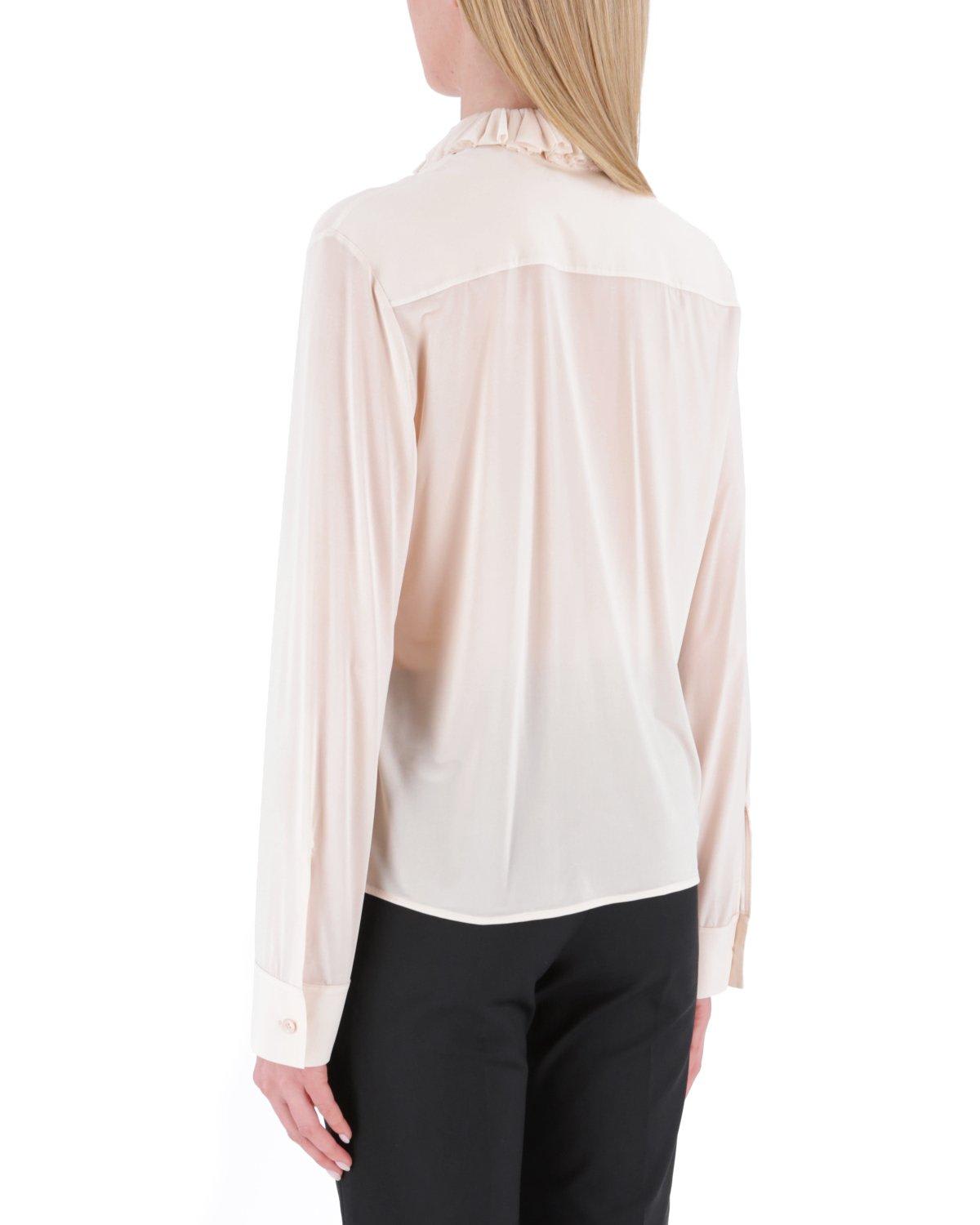 Shop Philosophy Di Lorenzo Serafini Front Detailed Shirt In Pink