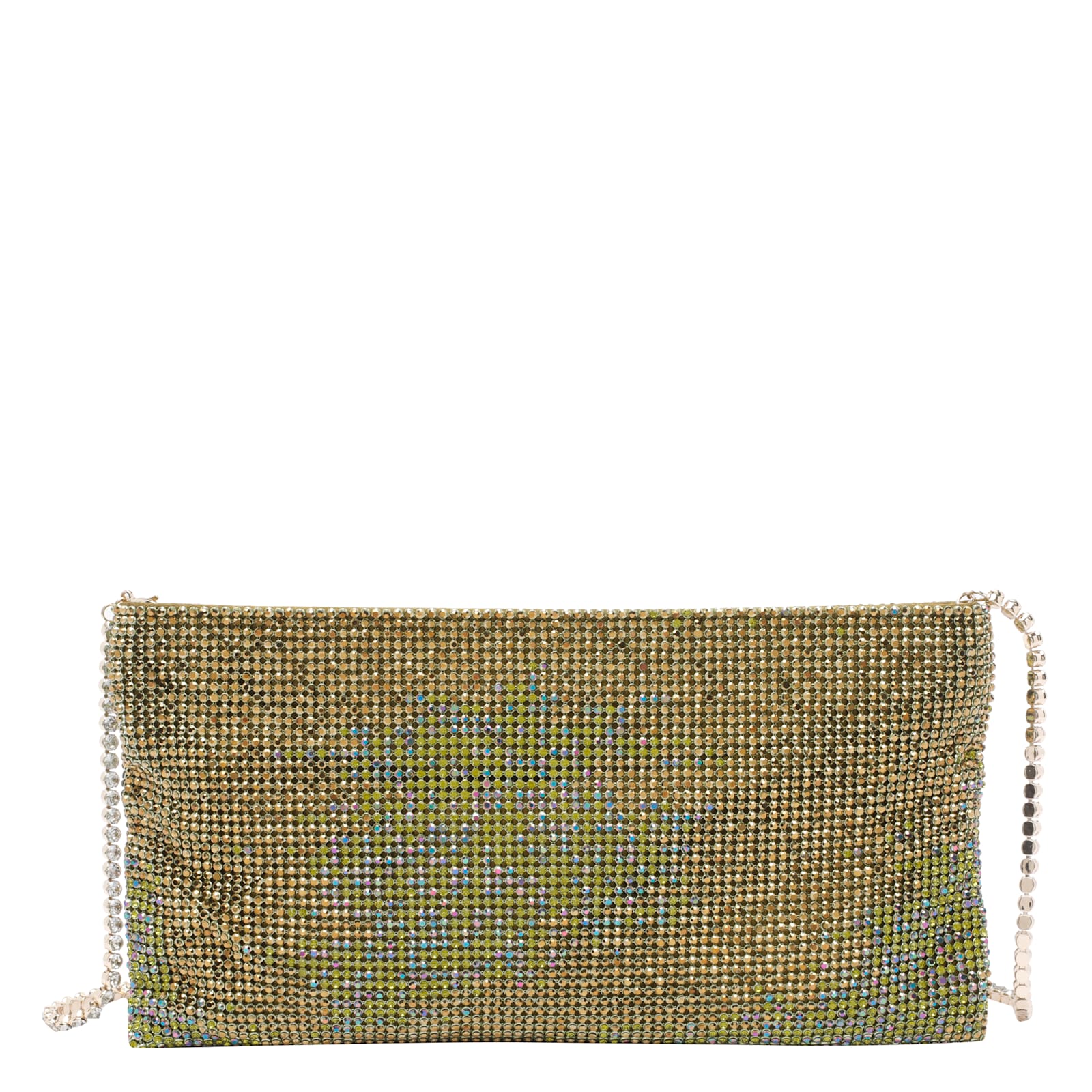 Benedetta Bruzziches Your Best Friend La Petite Pochette Bag In Green