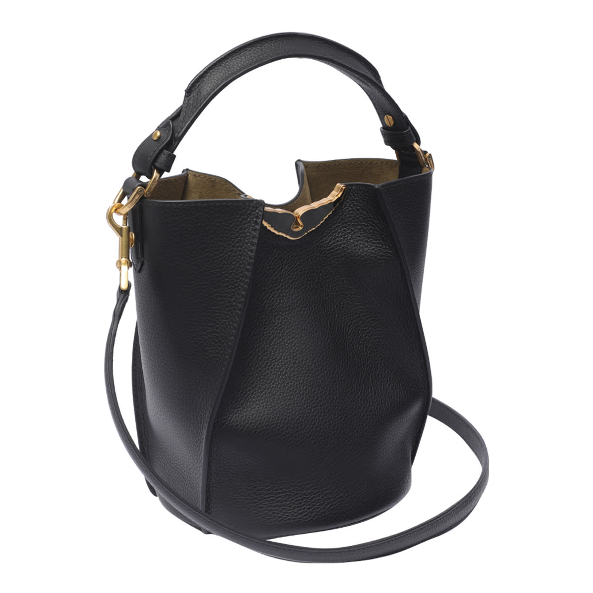 Shop Zadig &amp; Voltaire Borderline Bucket Bag In Black