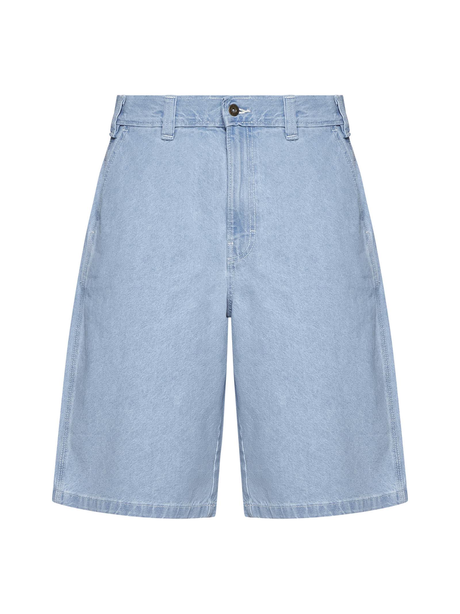 Shop Dickies Shorts In Vntg Blue