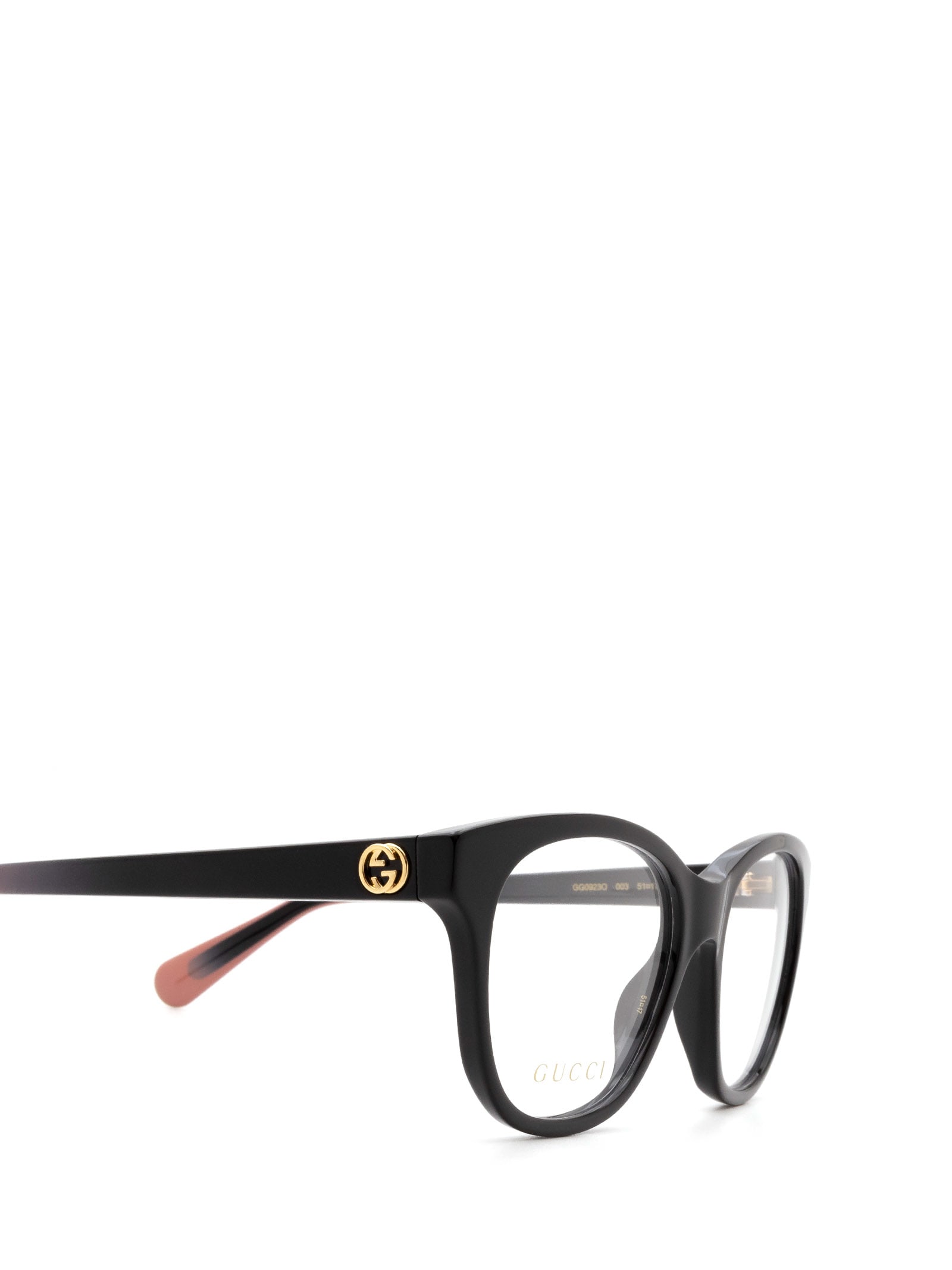 Shop Gucci Gg0923o Black Glasses