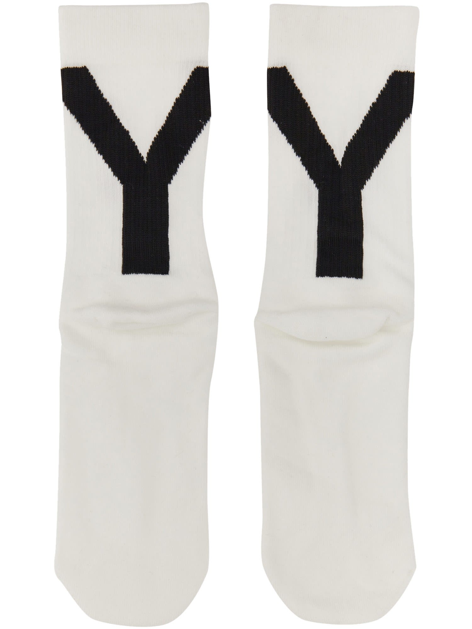 Shop Y-3 Sock With Logo Embroidery