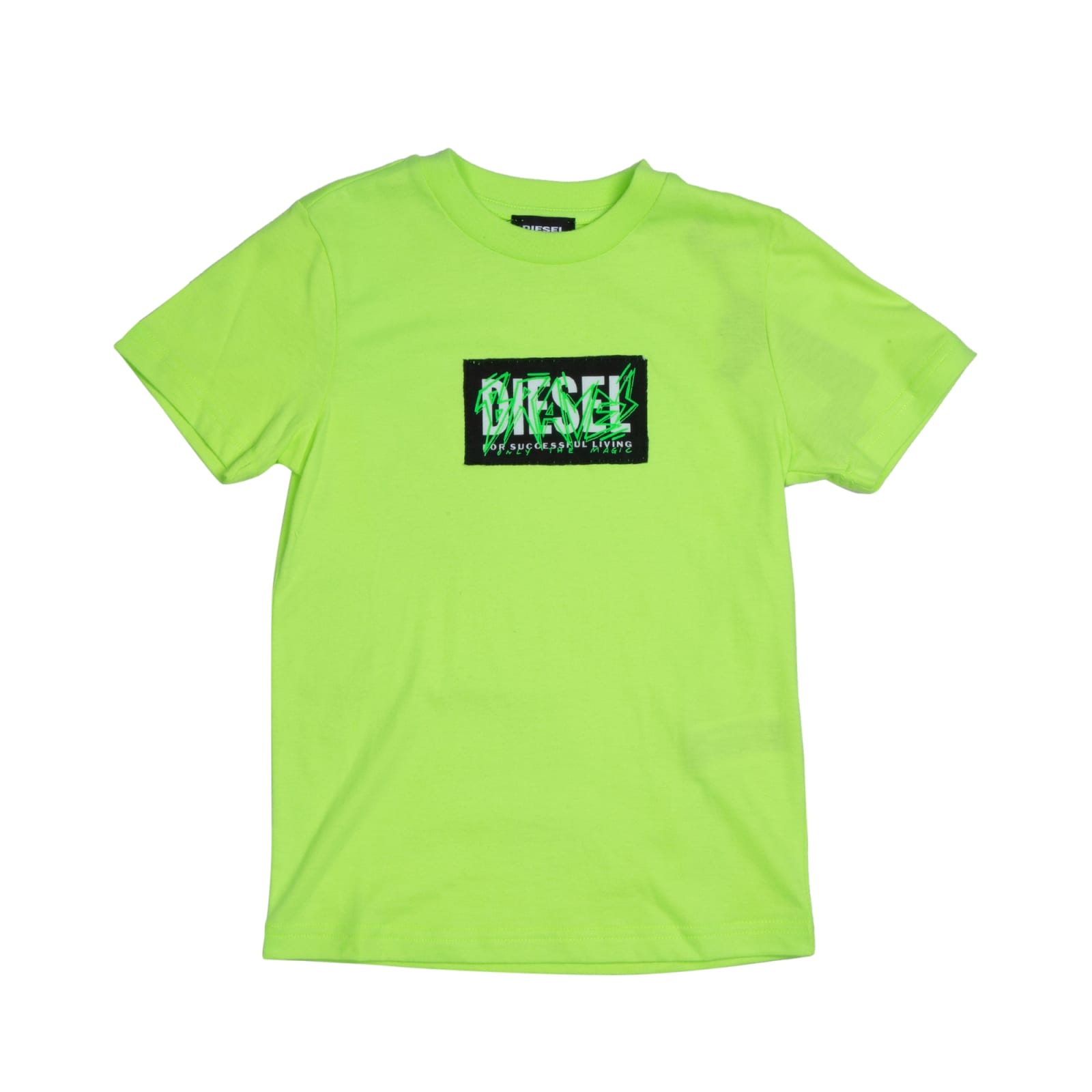 Diesel Kids' T-just T-shirt In Green