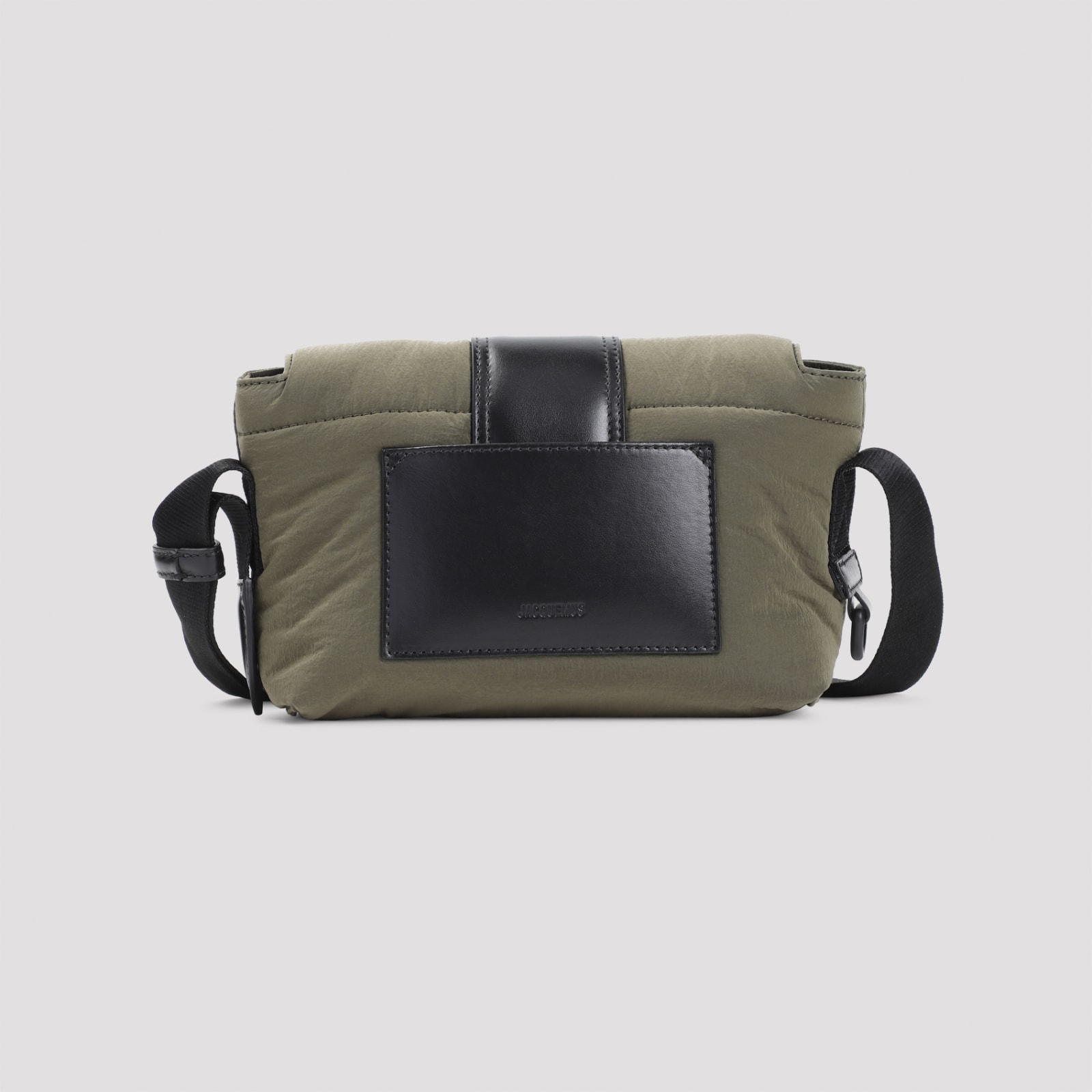 Shop Jacquemus Le Petit Messenger Bambino Shoulder Bag In Khaki