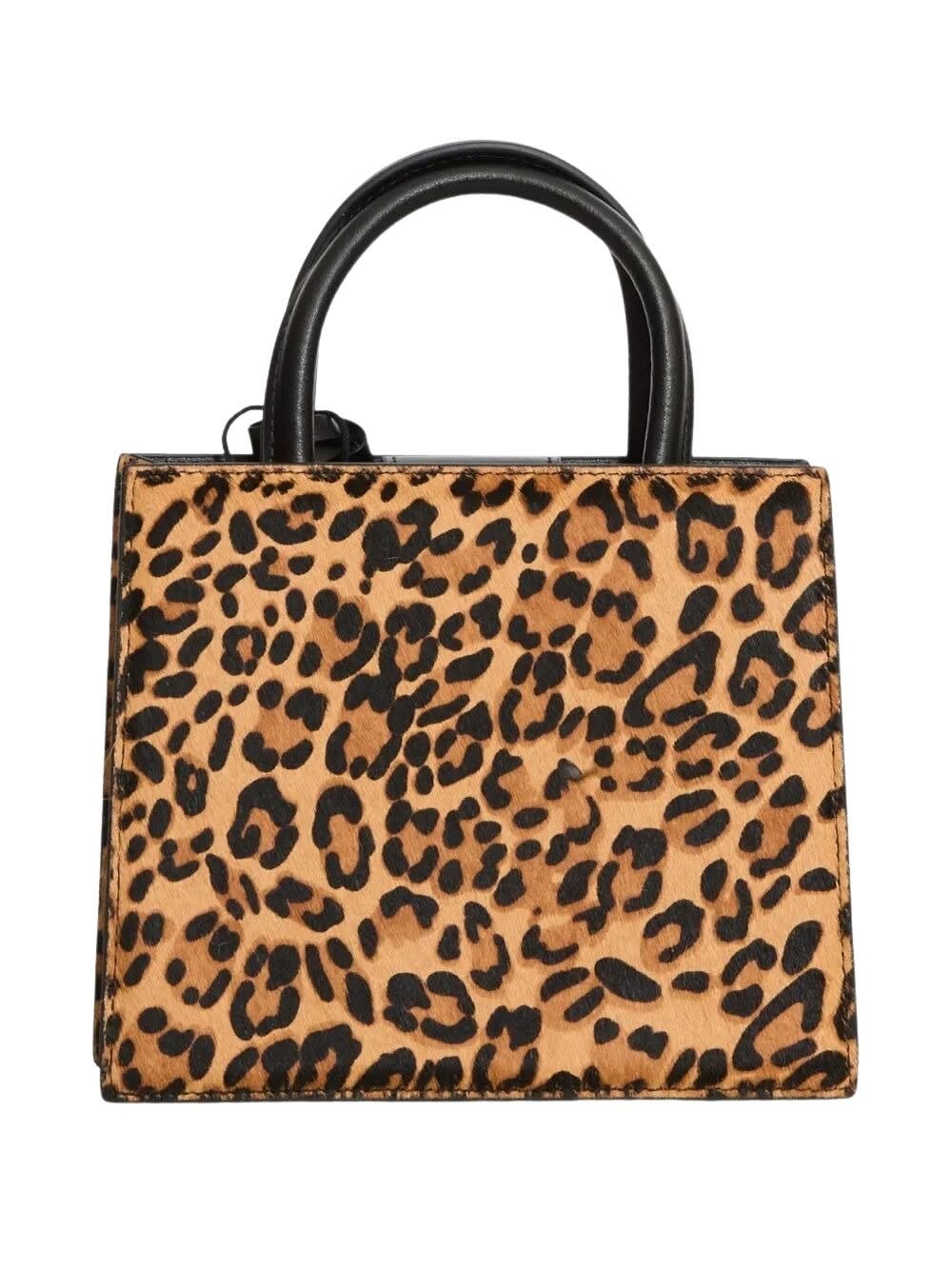 Mc2 Saint Barth Borsa Shop Bag Mini Animalier In Animal Print