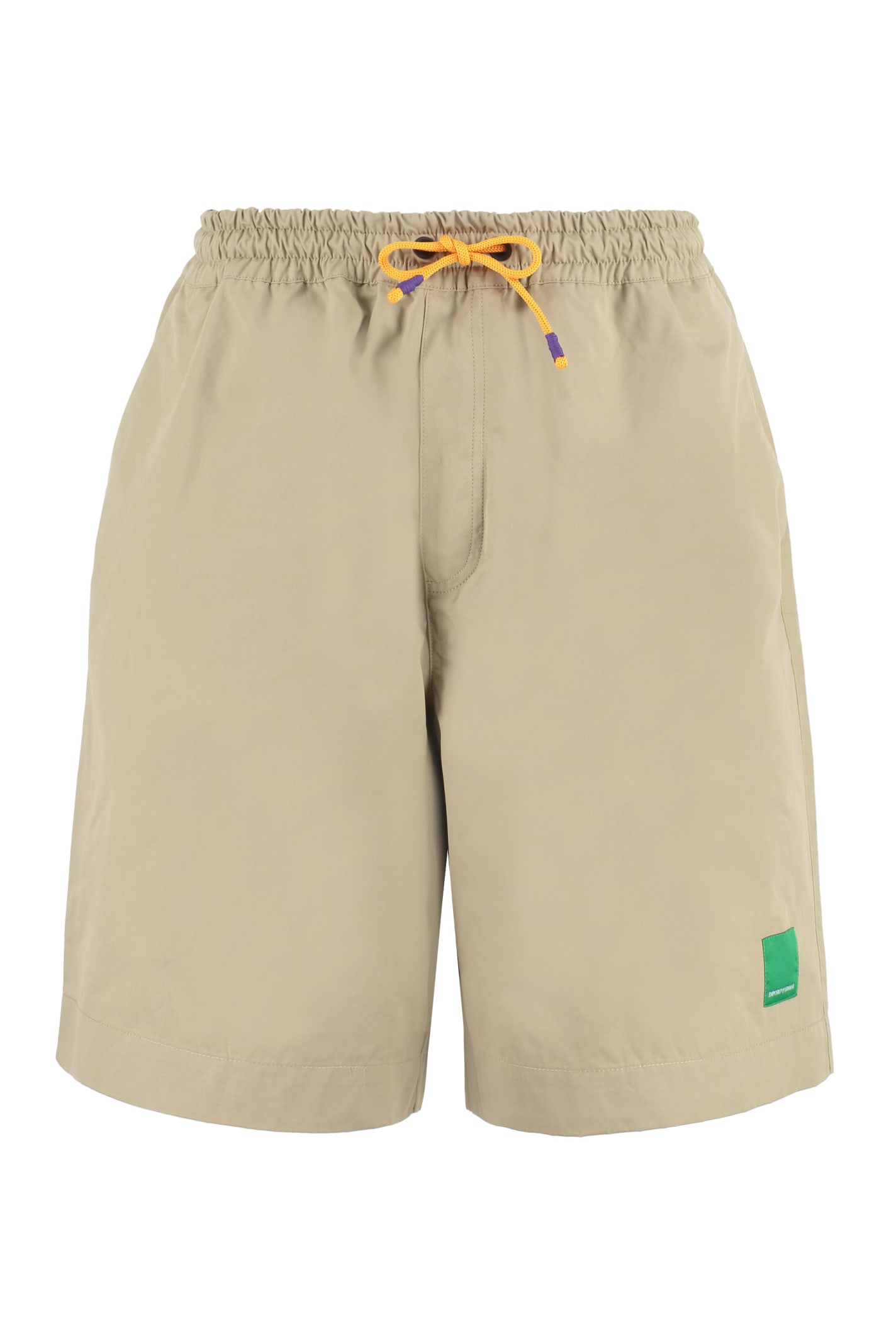 Emporio Armani Sustainability Project - Cotton Bermuda Shorts