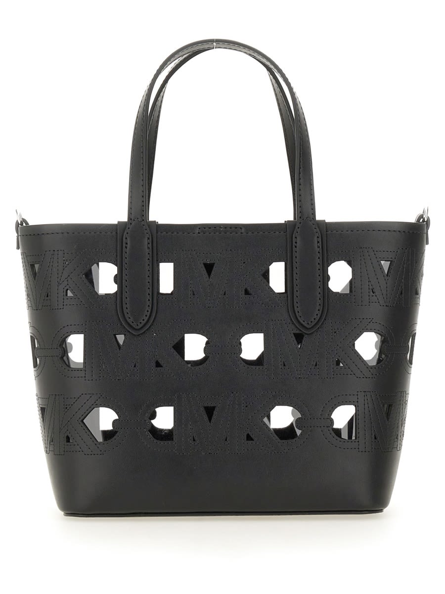 Shop Michael Kors Bag Eliza In Black