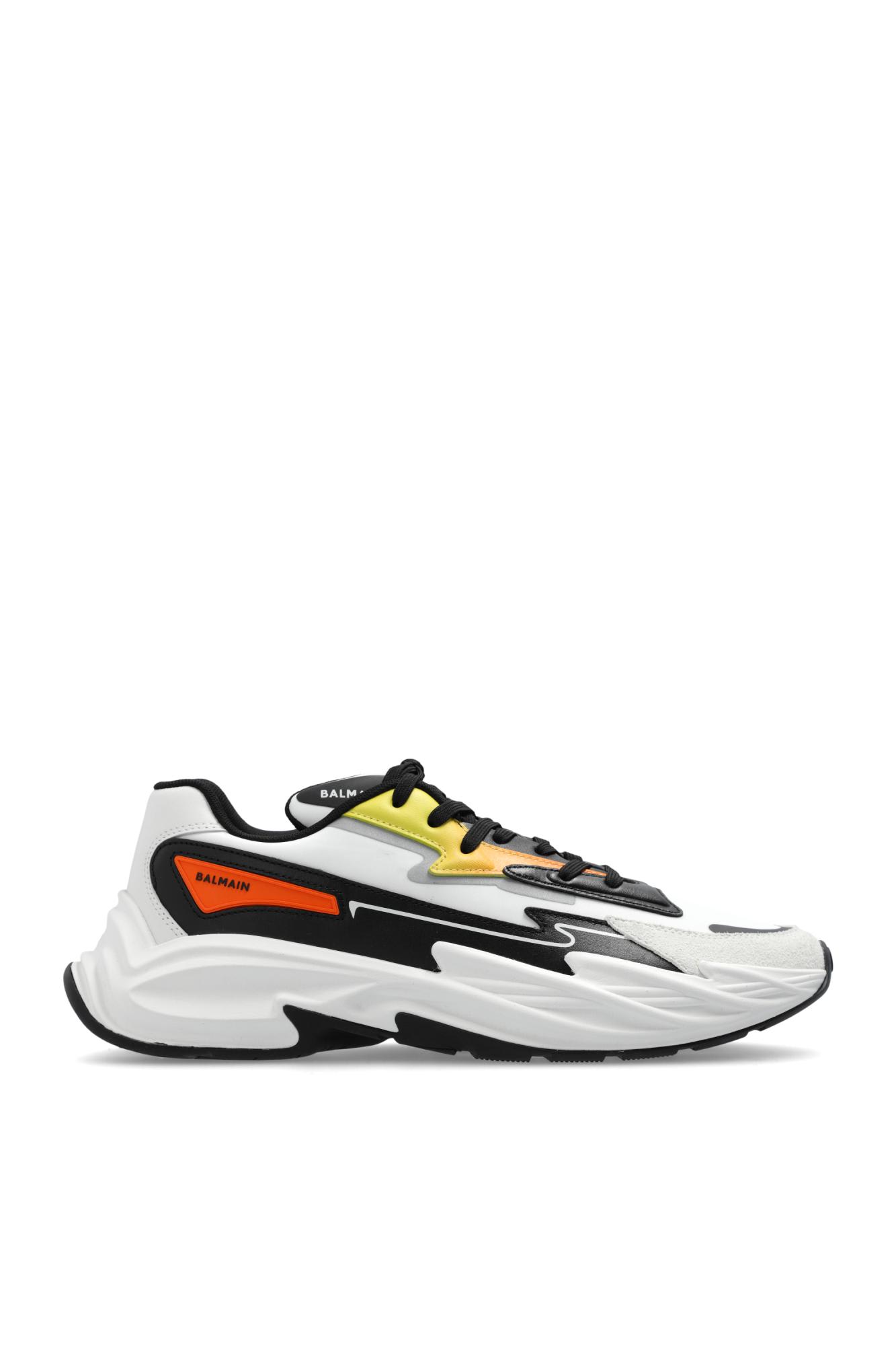 Shop Balmain Sports Shoes In Multicolor