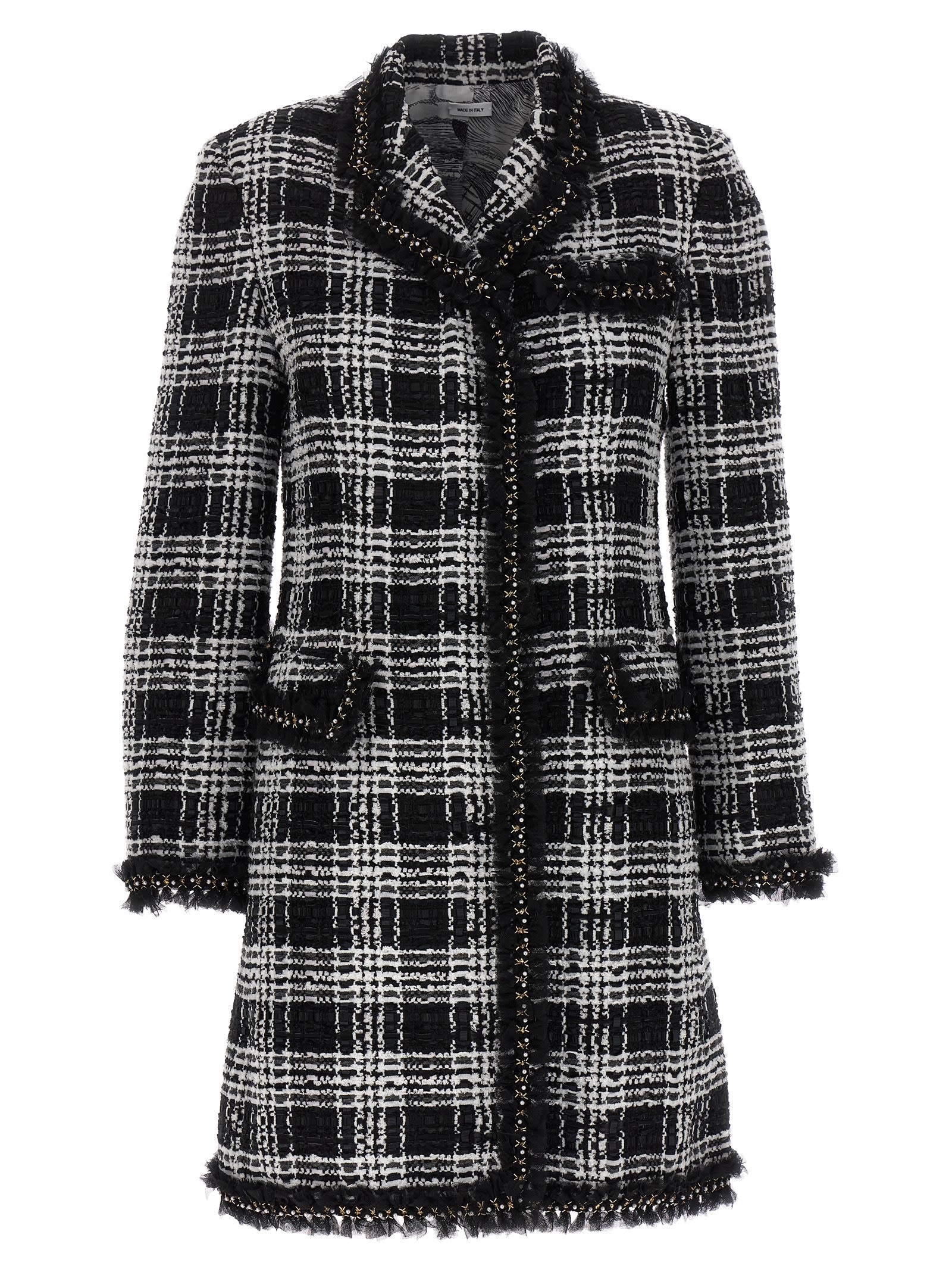 THOM BROWNE CHESTERFIELD DRESS
