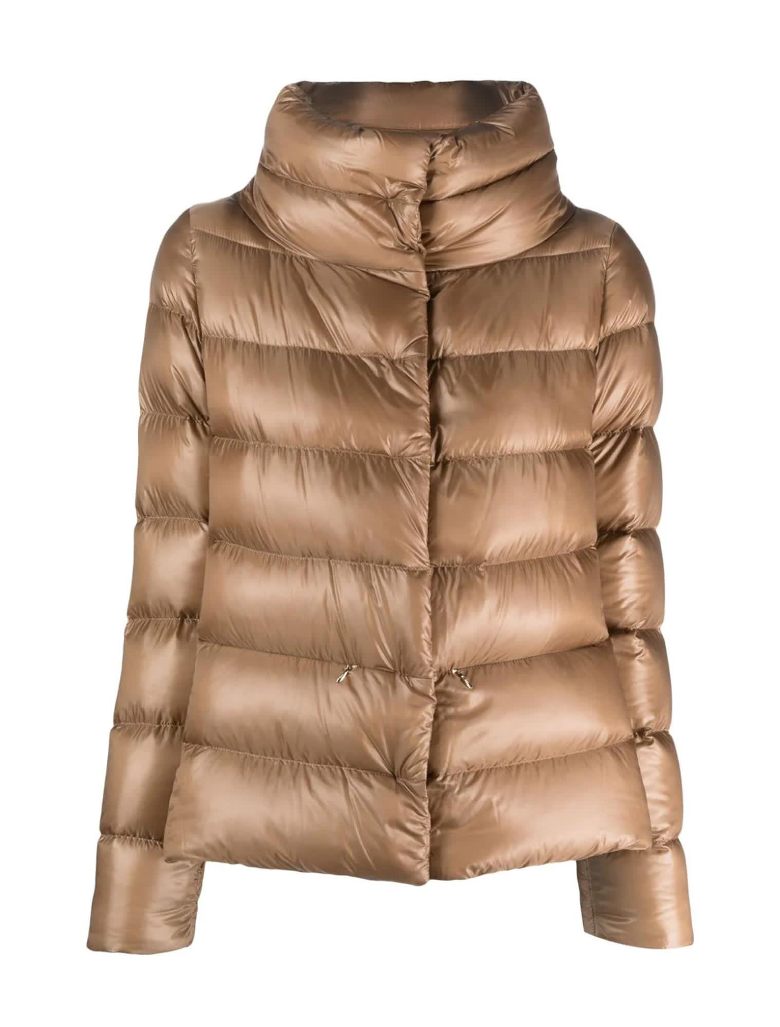 HERNO HIGH COLLAR DOWN JACKET 