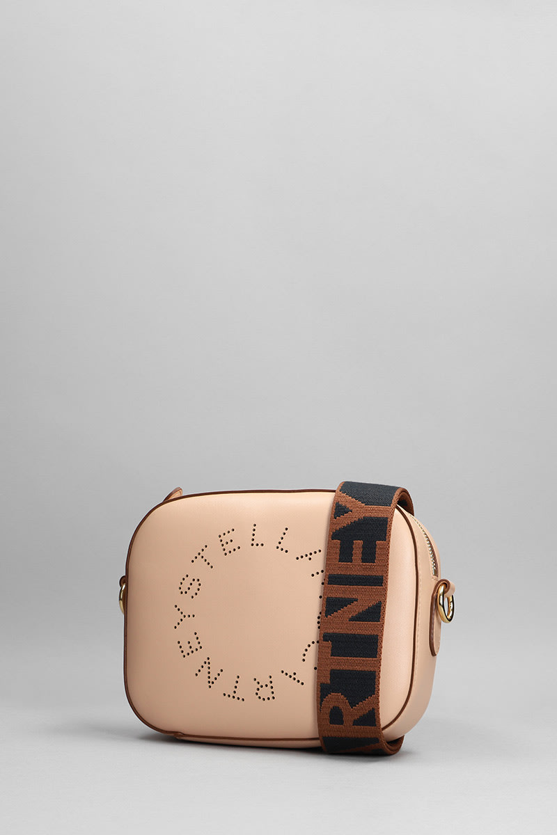 Shop Stella Mccartney Shoulder Bag In Rose-pink Polyamide