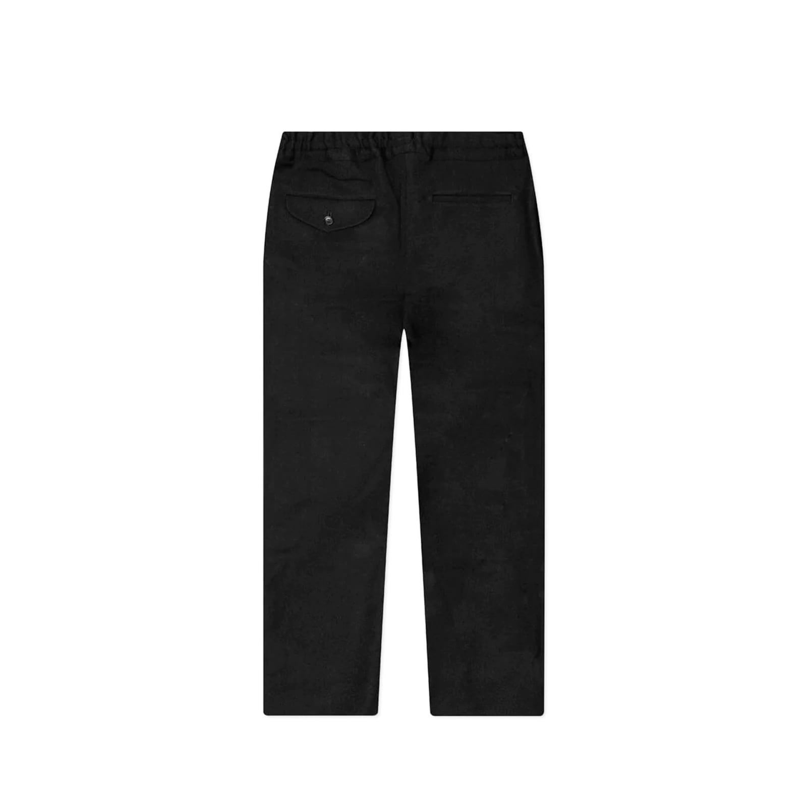 Shop Comme Des Garçons Wool Pants In Black