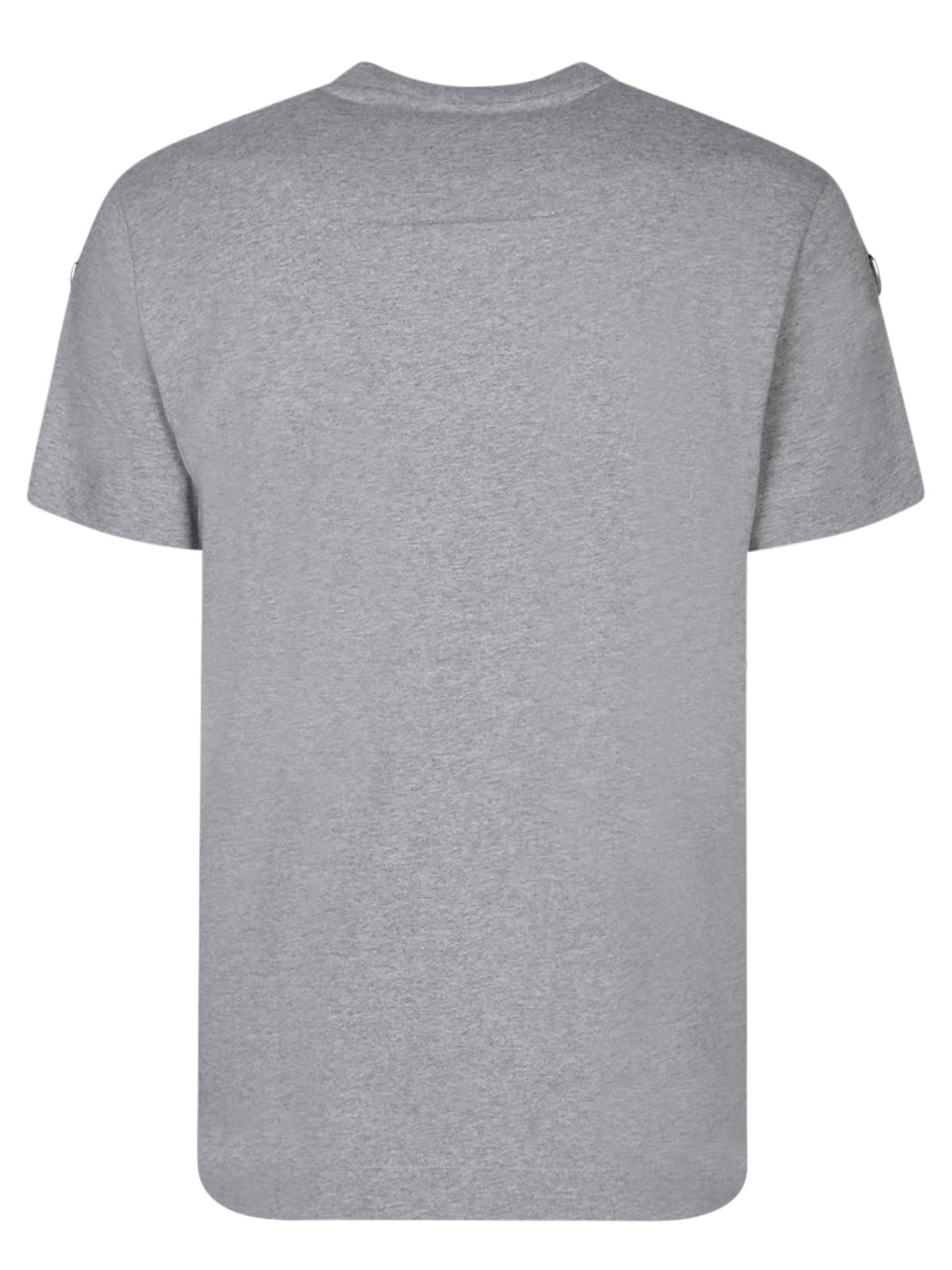 Shop Givenchy Hardware Grey T-shirt