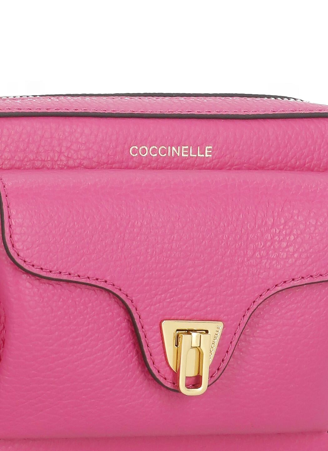 Coccinelle Fuchsia Beat Soft Mini Shoulder Bag