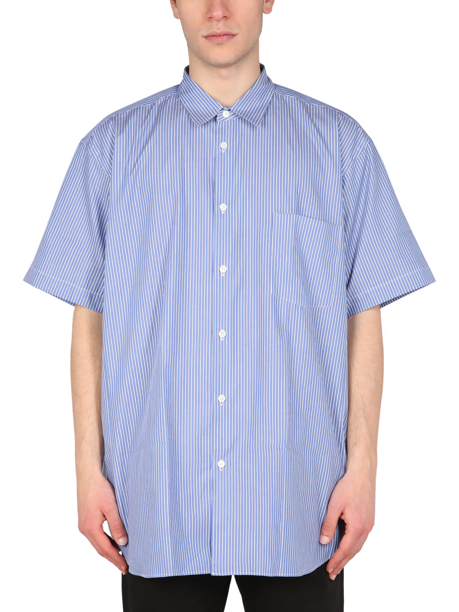 Comme des Garçons Shirt Shirt With Striped Pattern