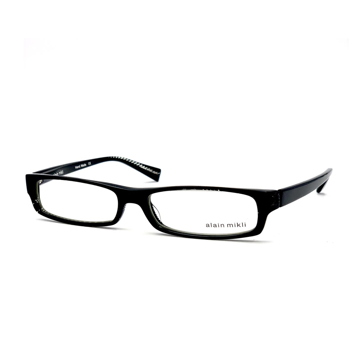 Shop Alain Mikli A0631 Pact Glasses In Nero