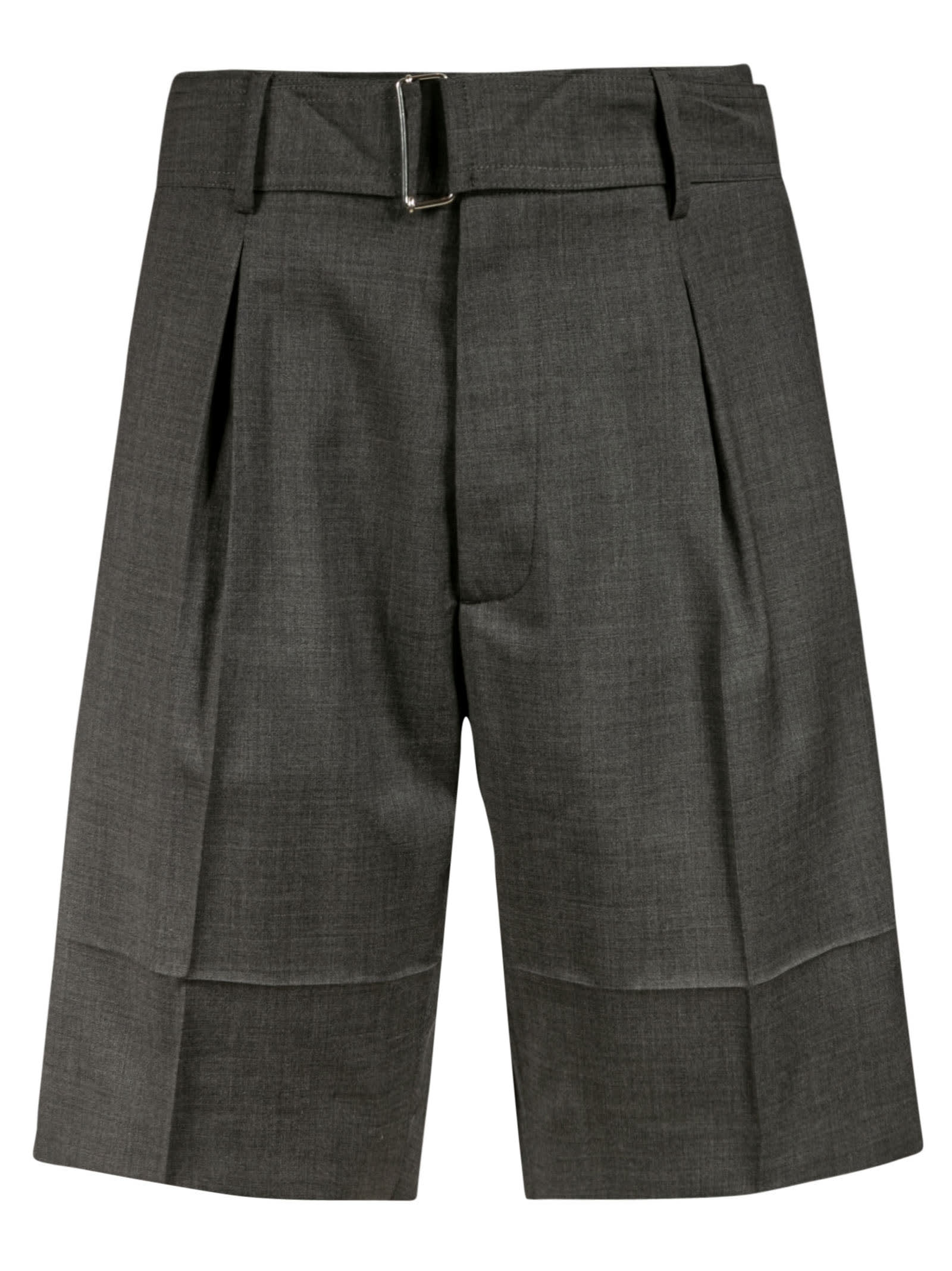 N.21 Belted Plain Shorts