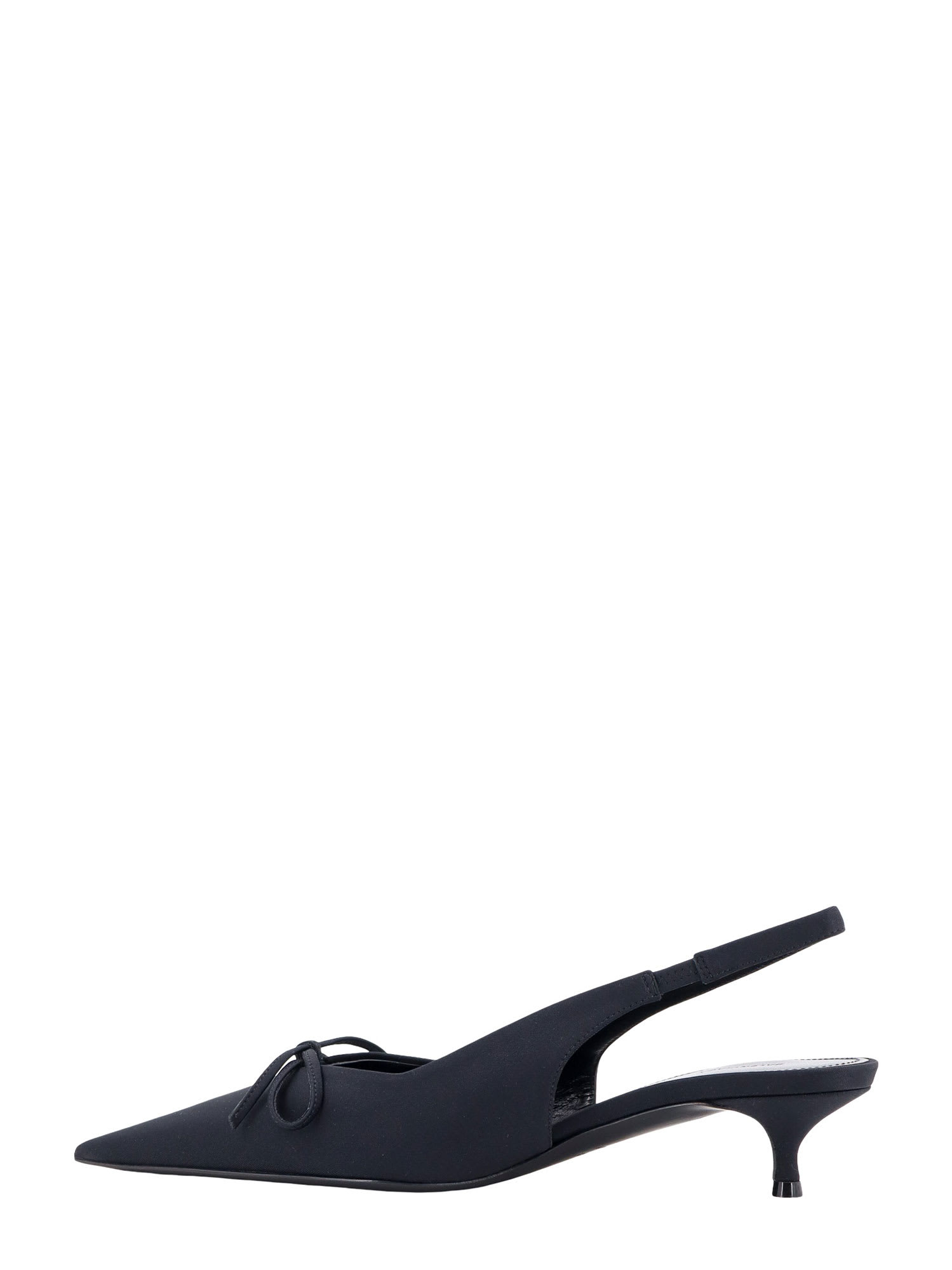 Shop Balenciaga Slingback In Black