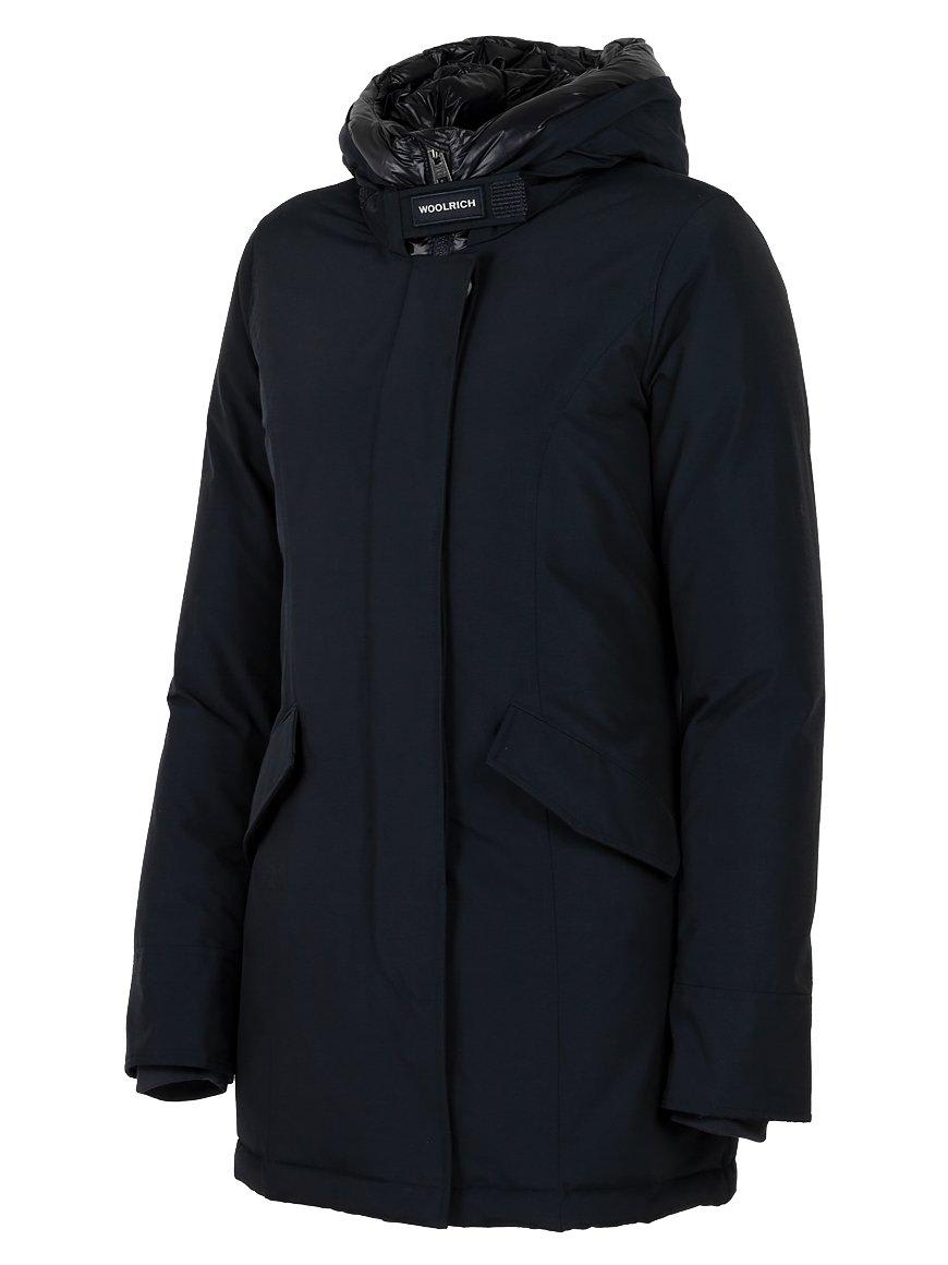 Shop Woolrich Arctic Hooded Parka Coat In Blue