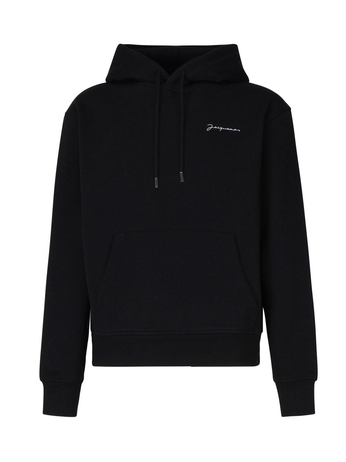Jacquemus Le Sweatshirt With Hood In Black