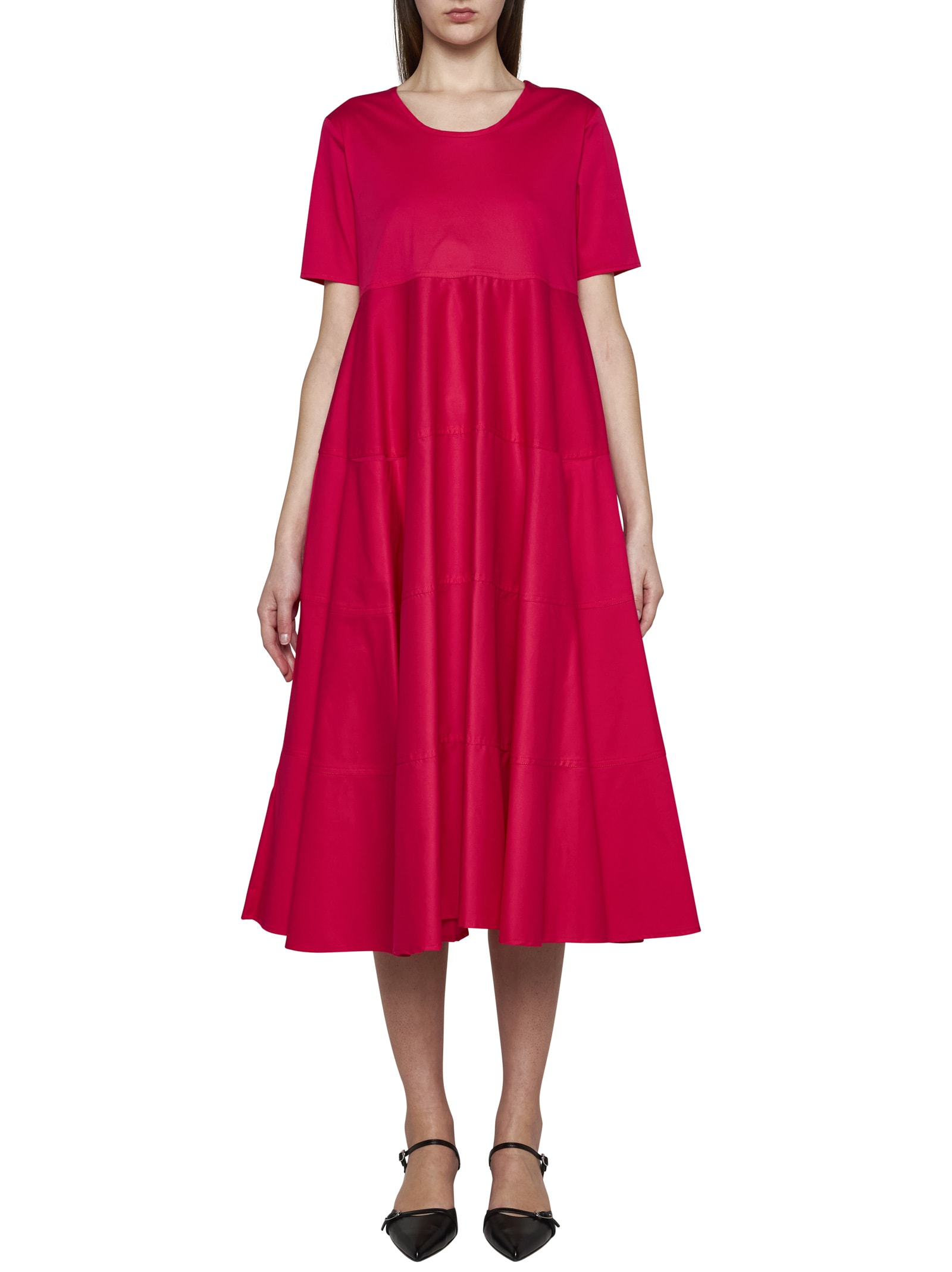 Shop Blanca Vita Dress In Red
