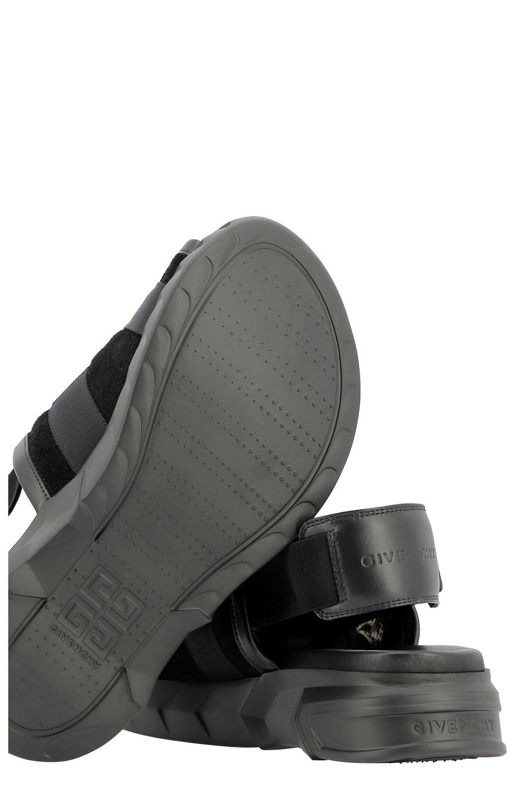 Shop Givenchy 4g Marshmallow Sandals In Black