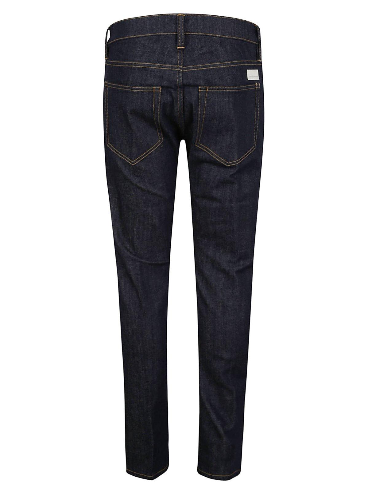 Nine In The Morning Straight-leg Slim-cut Jeans In Black