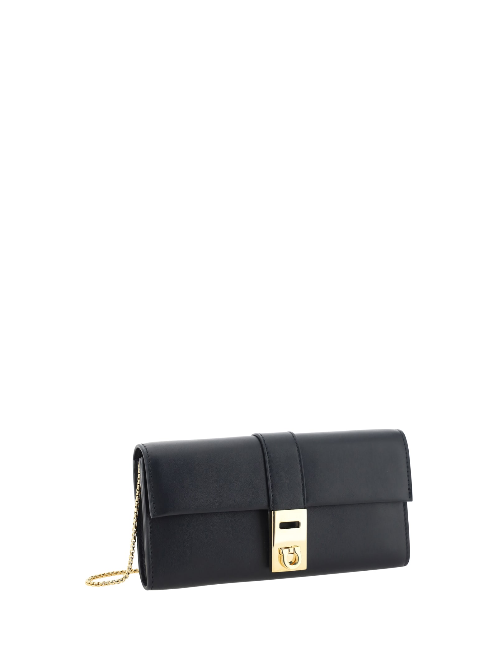 FERRAGAMO SHOULDER WALLET 