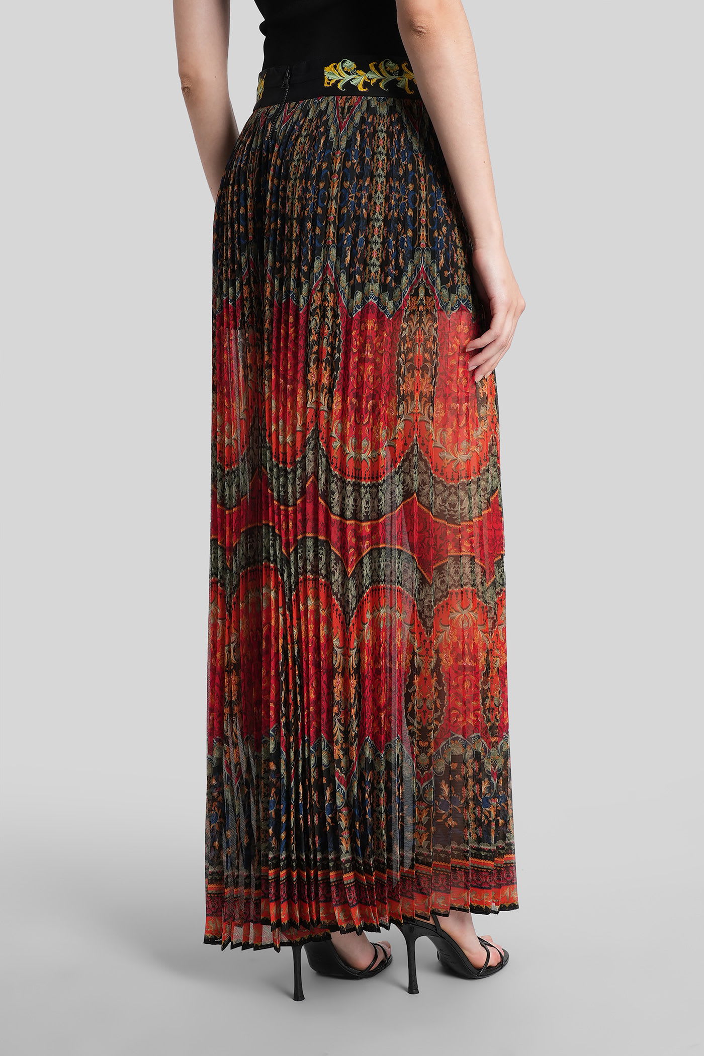 Alice And Olivia Copen Pants In Multicolor Polyester In Multi