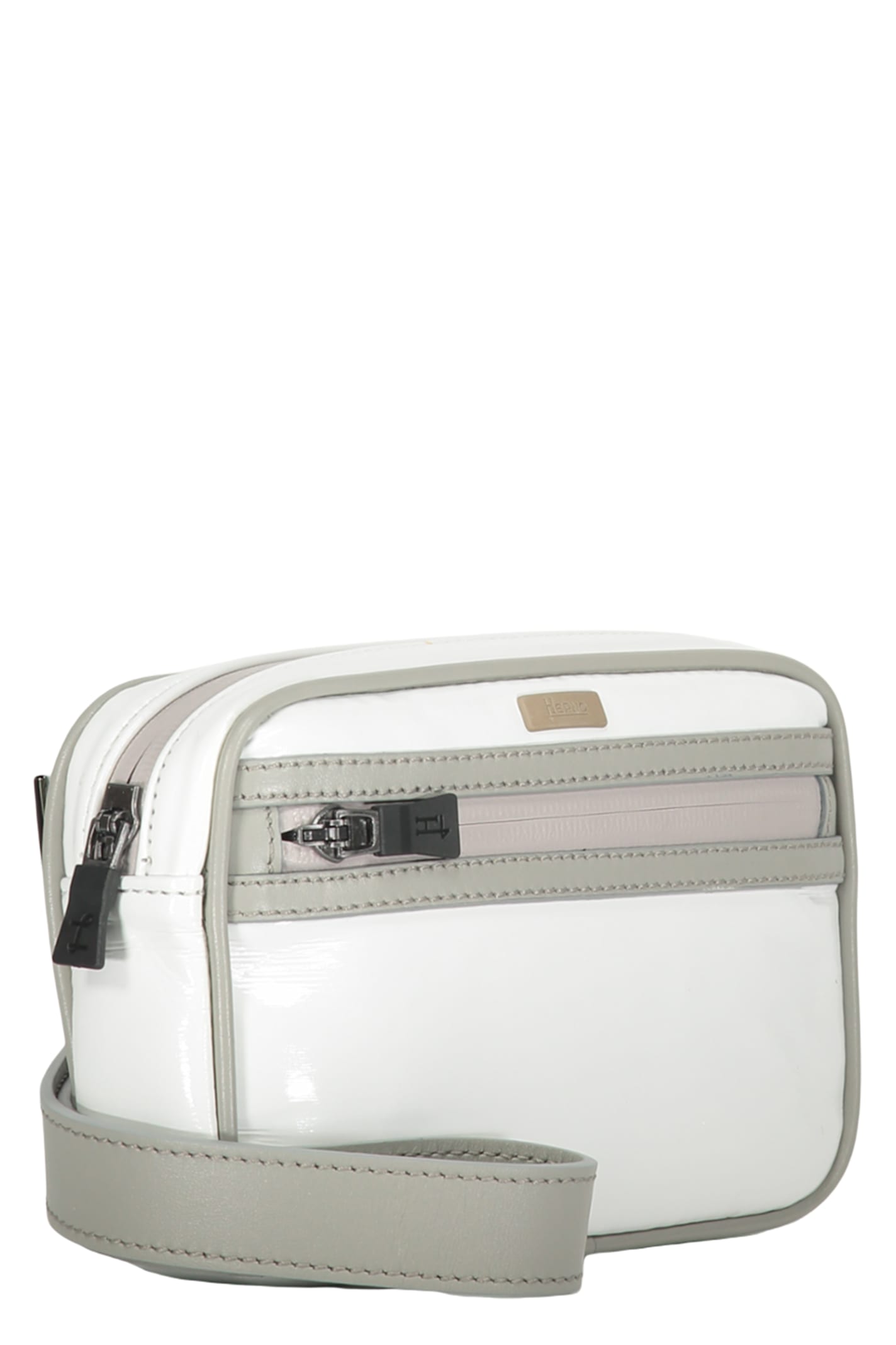 Herno Logo-patch Belt Bag In White