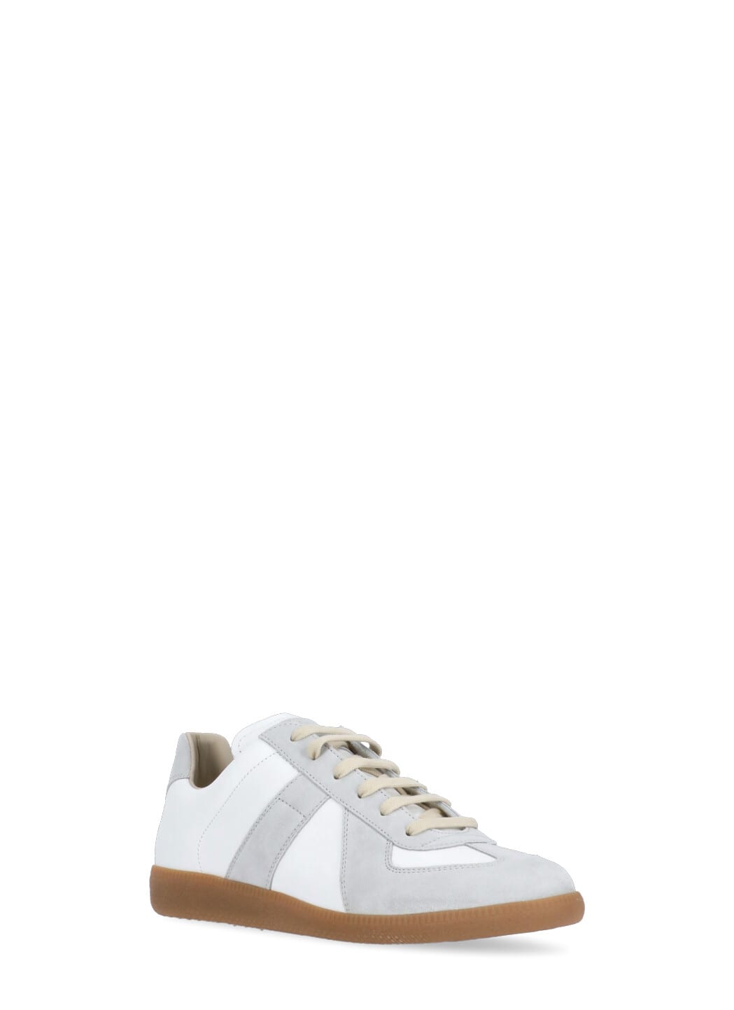 Shop Maison Margiela Replica Sneakers In White