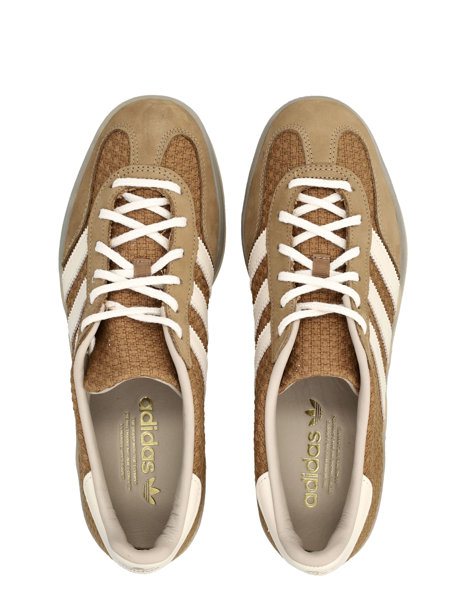 Adidas Originals Gazelle Indoor Trainers In Brown
